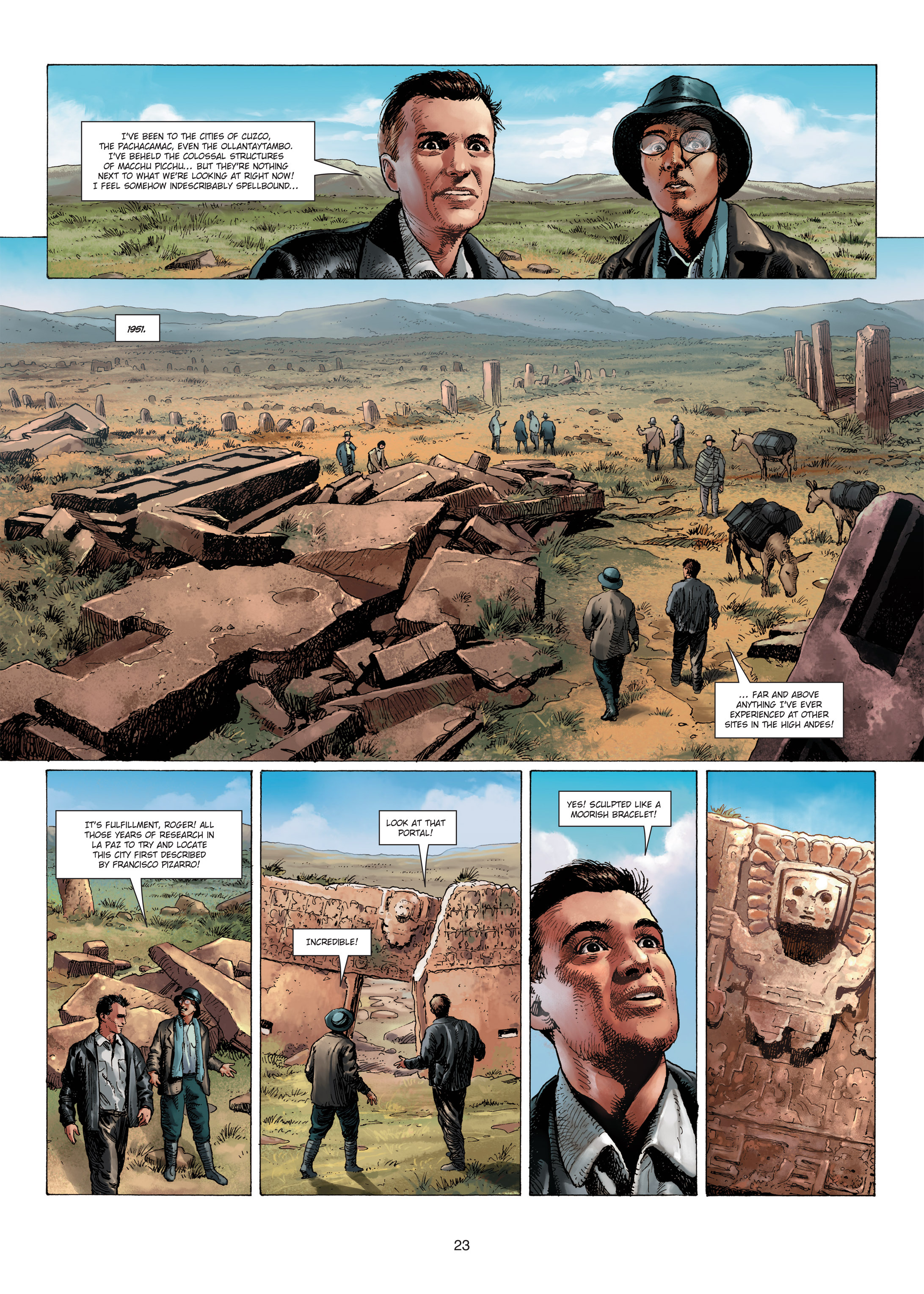 Read online Promethee comic -  Issue #13 - 23