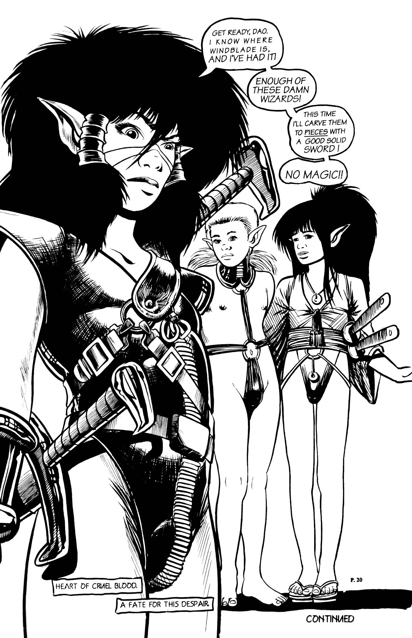 Read online Elfheim (1993) comic -  Issue #1 - 22