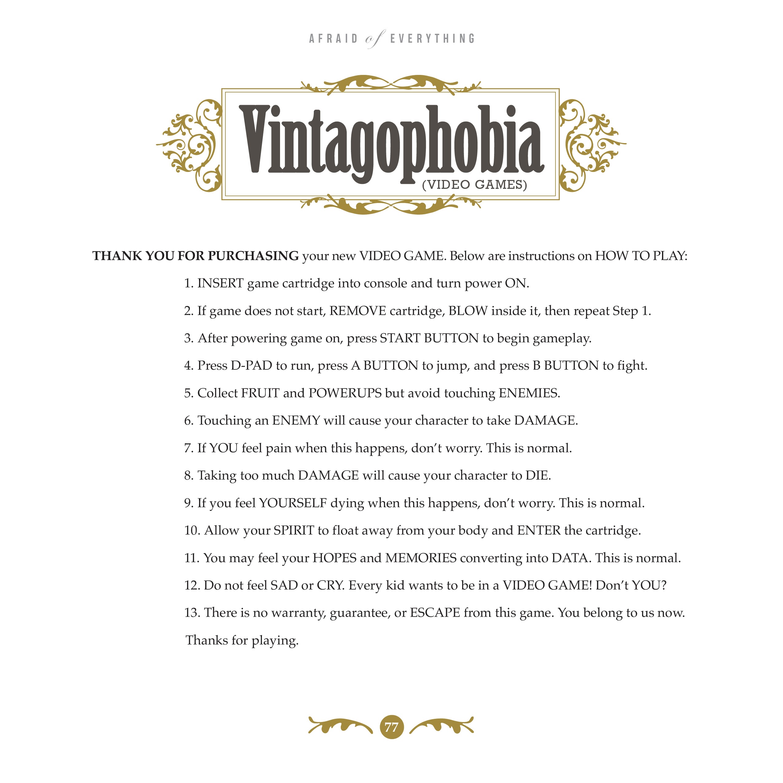 Read online Afraid of Everything comic -  Issue # TPB - 87