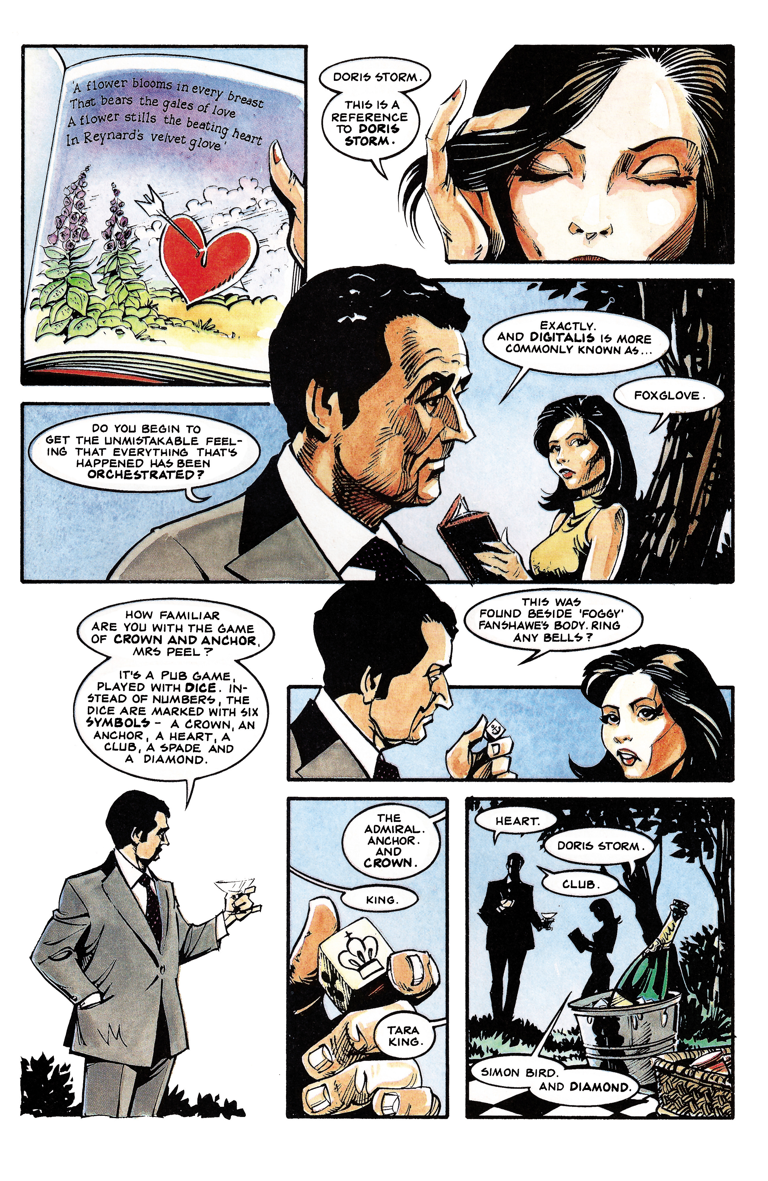 Read online Steed & Mrs. Peel: Golden Game comic -  Issue # Full - 46