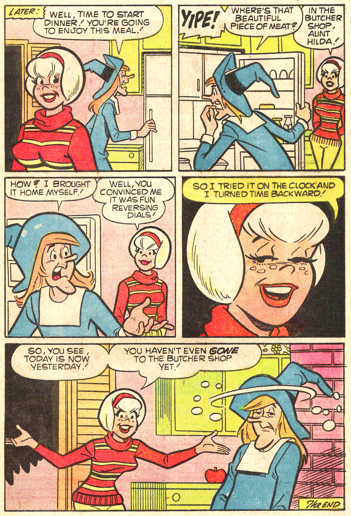 Read online Sabrina The Teenage Witch (1971) comic -  Issue #45 - 33