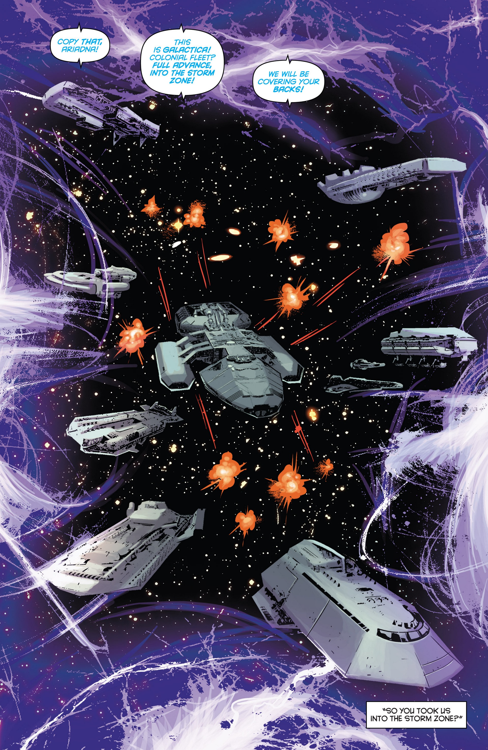 Read online Classic Battlestar Galactica (2013) comic -  Issue #6 - 21
