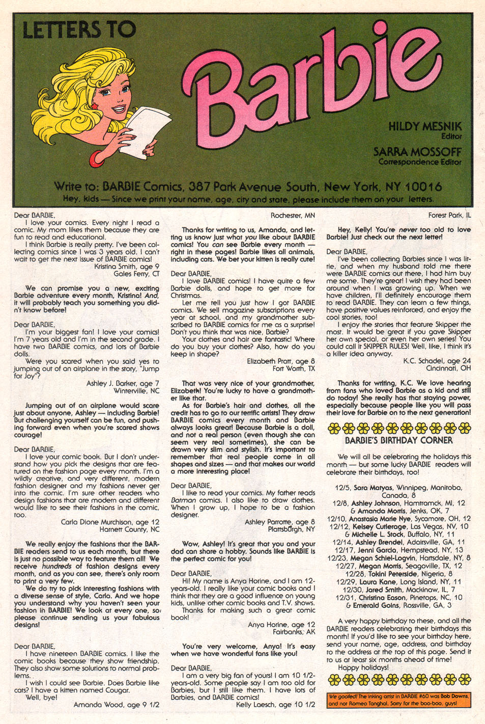 Read online Barbie comic -  Issue #62 - 34