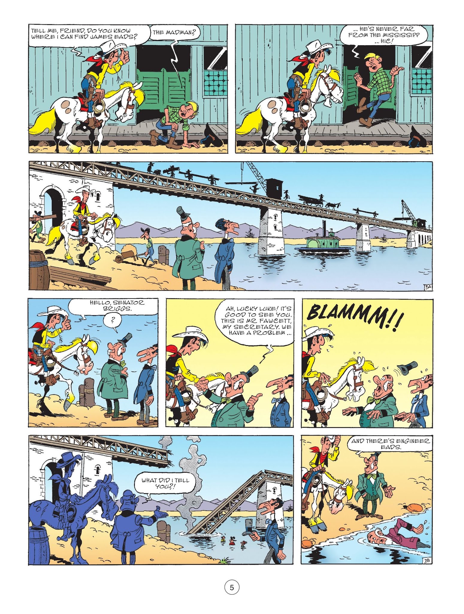 Read online A Lucky Luke Adventure comic -  Issue #68 - 6