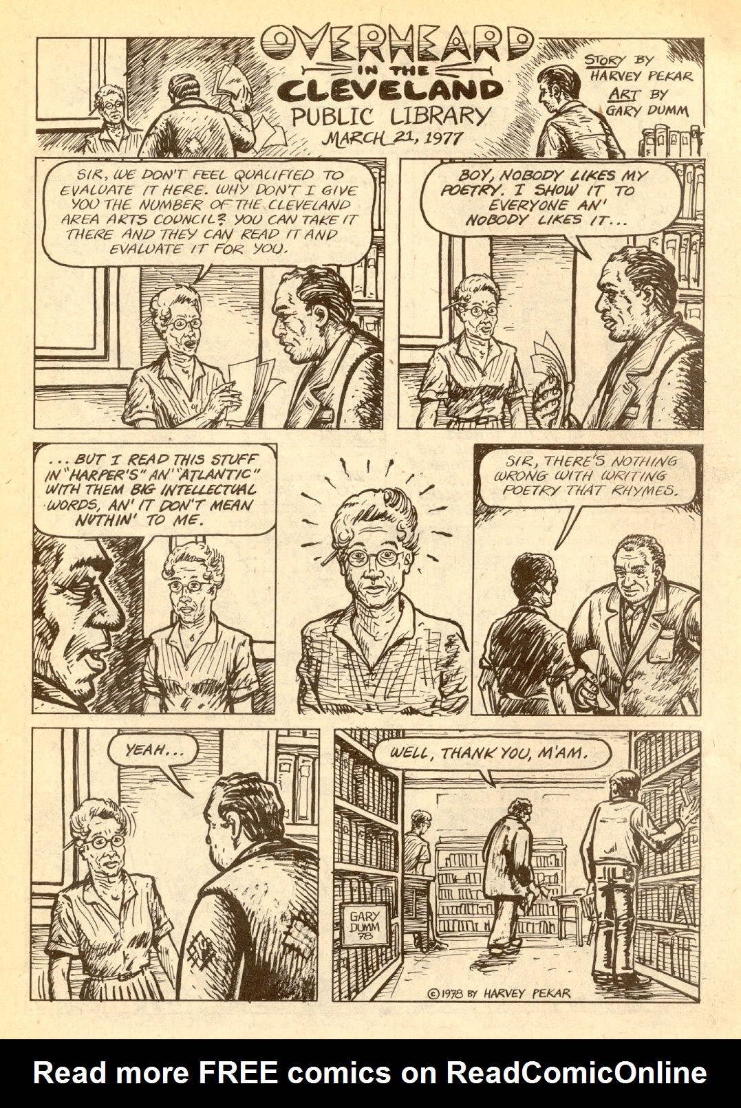 Read online American Splendor (1976) comic -  Issue #3 - 50