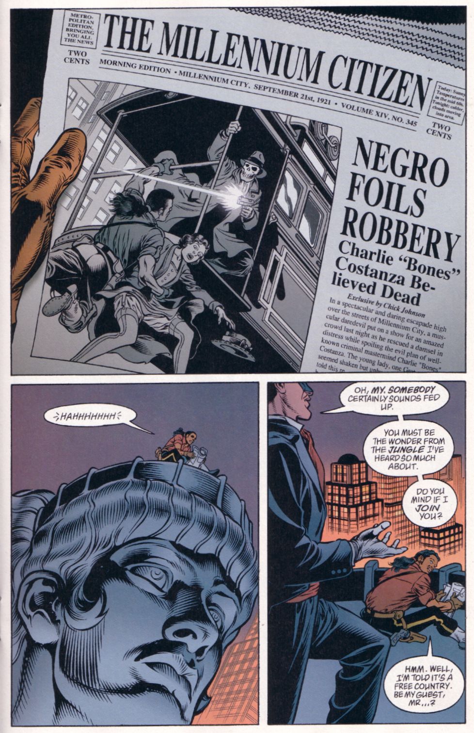 Read online Tom Strong comic -  Issue #20 - 15