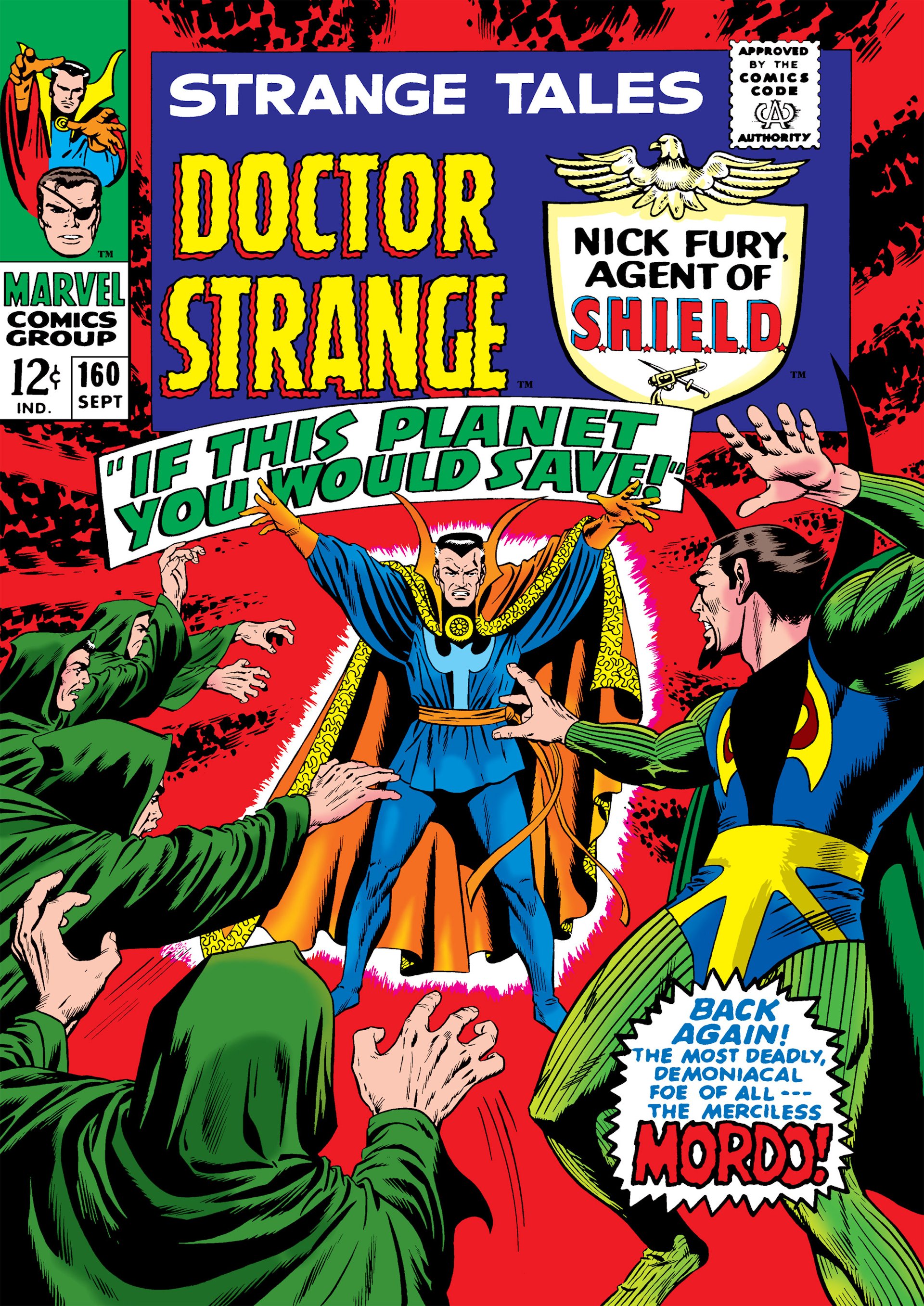 Read online Strange Tales (1951) comic -  Issue #160 - 1