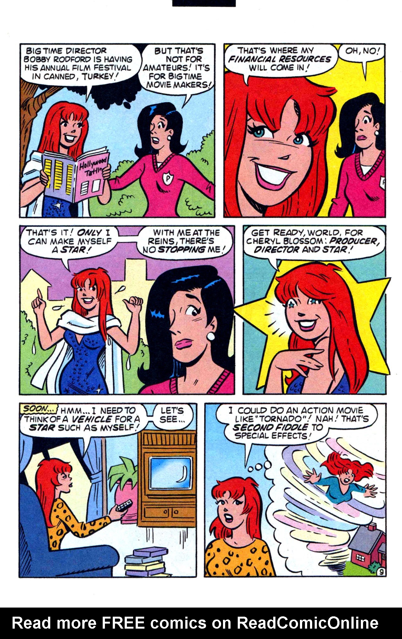 Read online Cheryl Blossom (Goes Hollywood) comic -  Issue #1 - 13