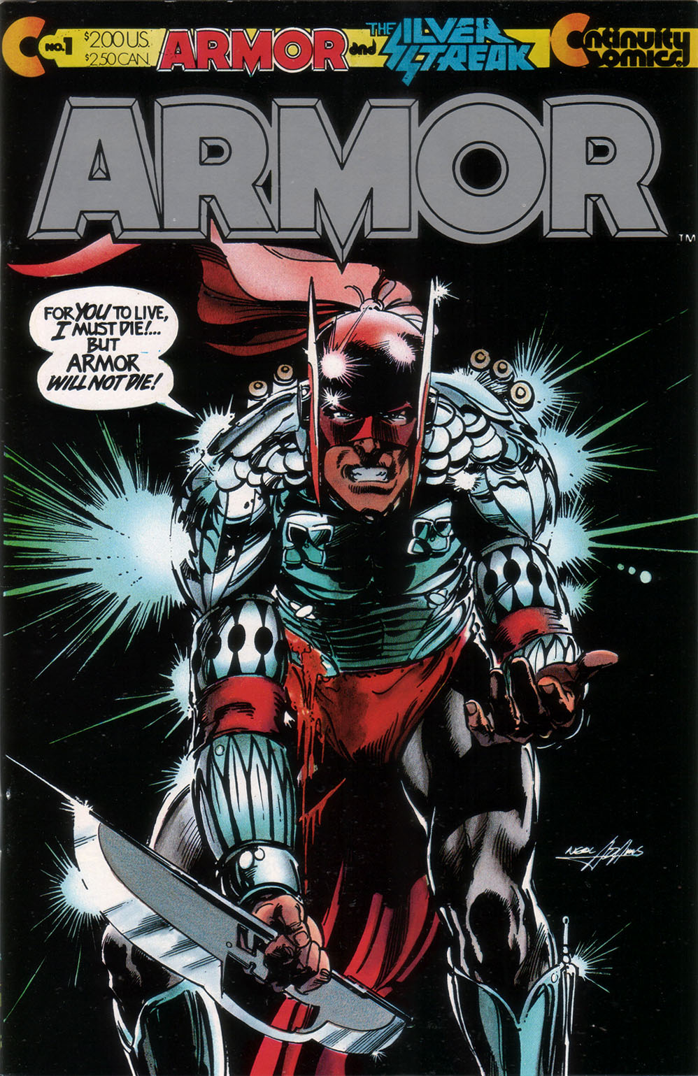 Read online The Revengers featuring Armor and Silver Streak comic -  Issue #1 - 1