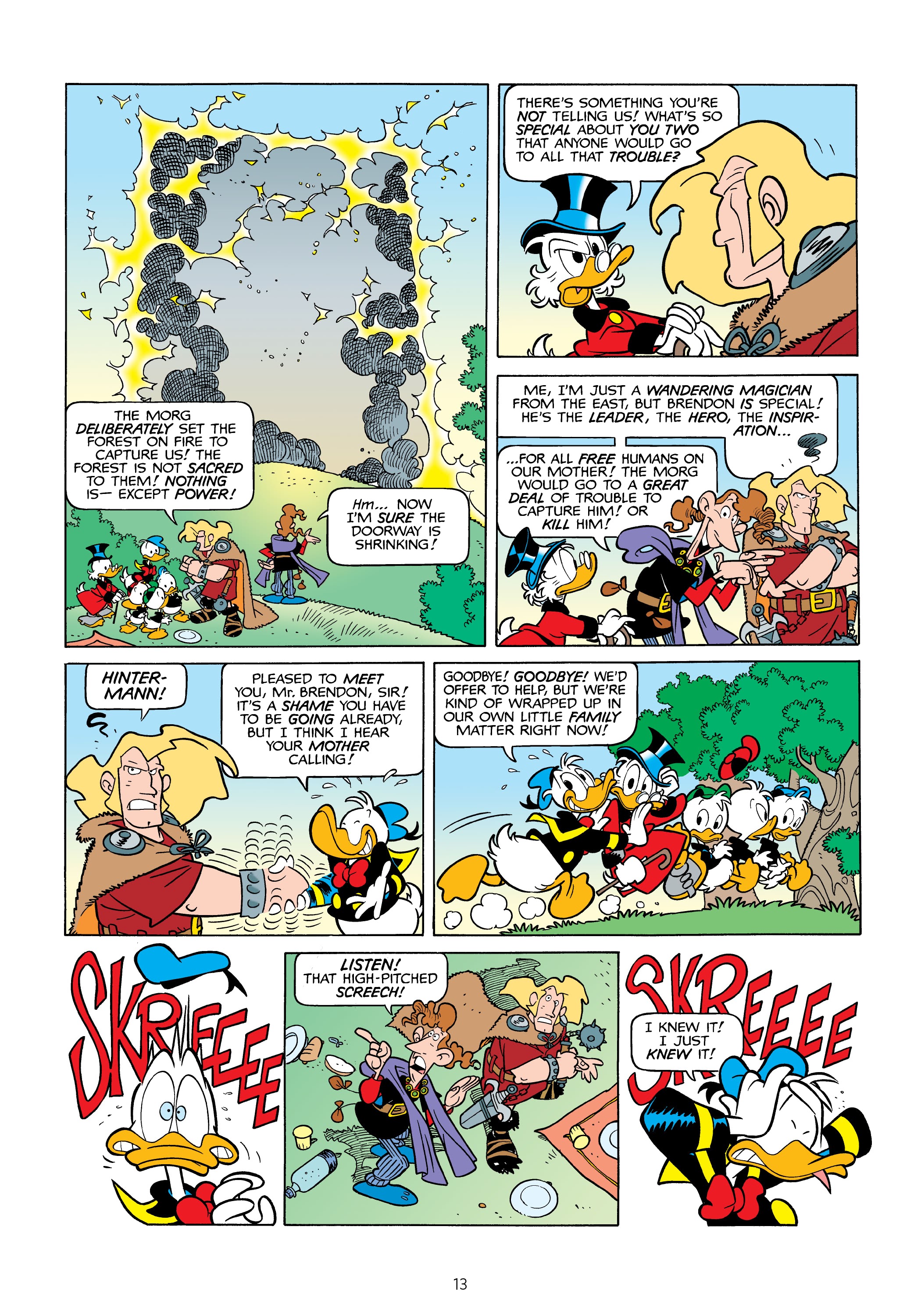 Read online Donald Duck and Uncle Scrooge: World of the Dragonlords comic -  Issue # TPB (Part 1) - 14