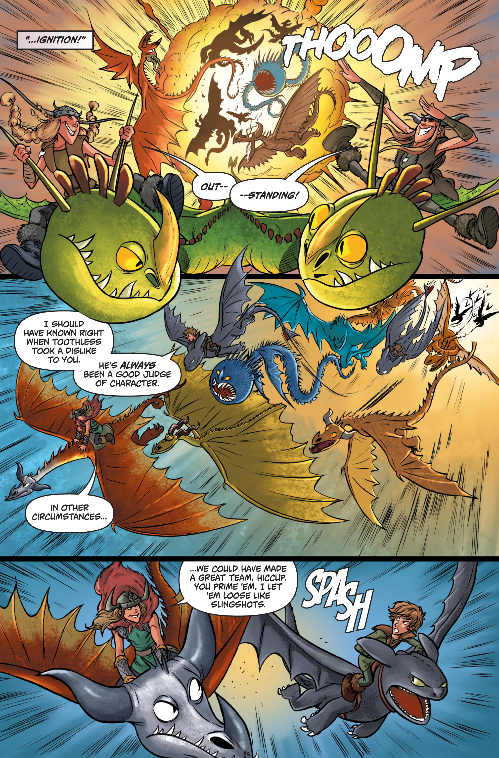 Read online DreamWorks Dragons: Riders of Berk comic -  Issue # _TPB - 102