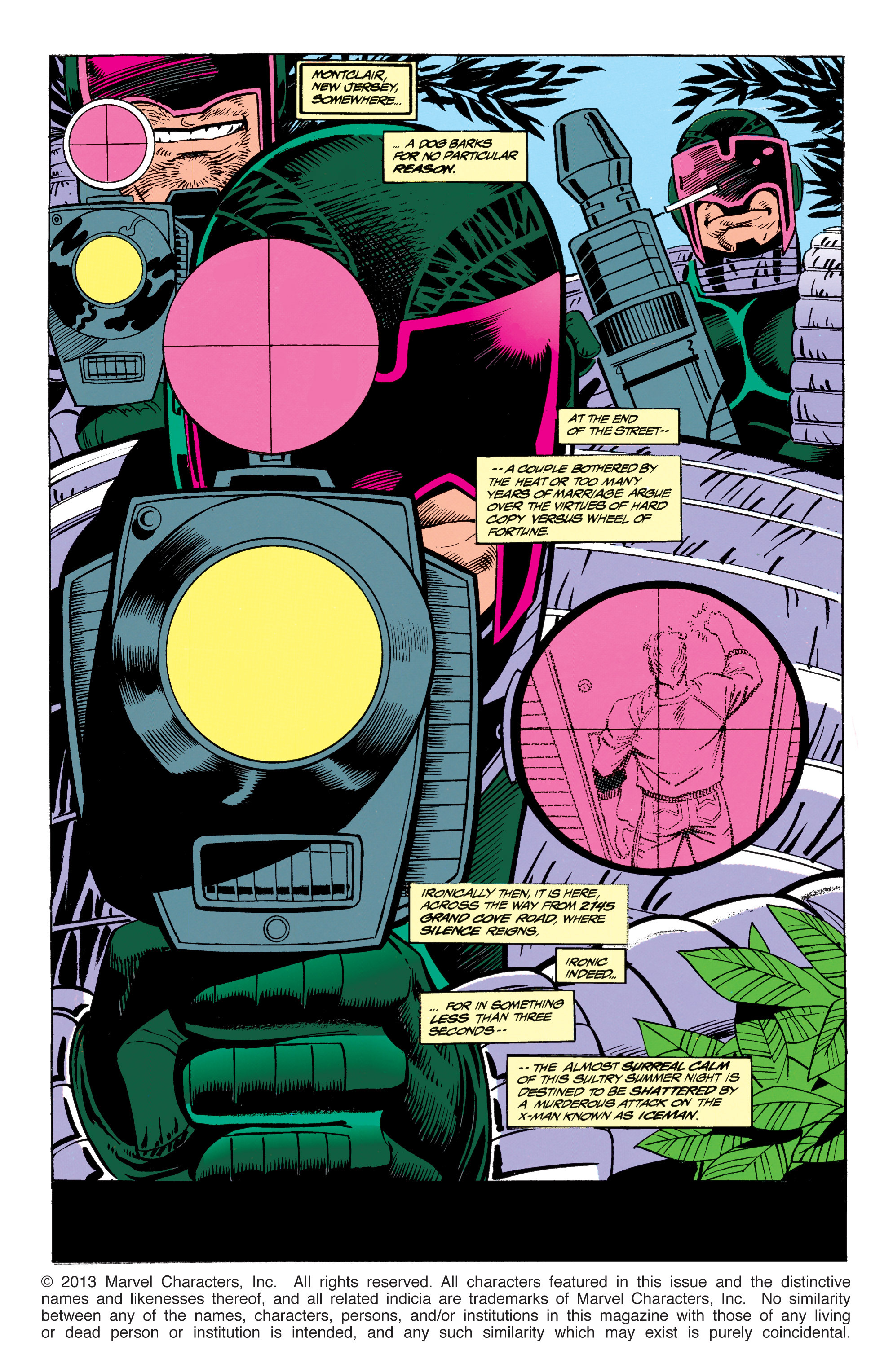 Read online Uncanny X-Men (1963) comic -  Issue #305 - 2