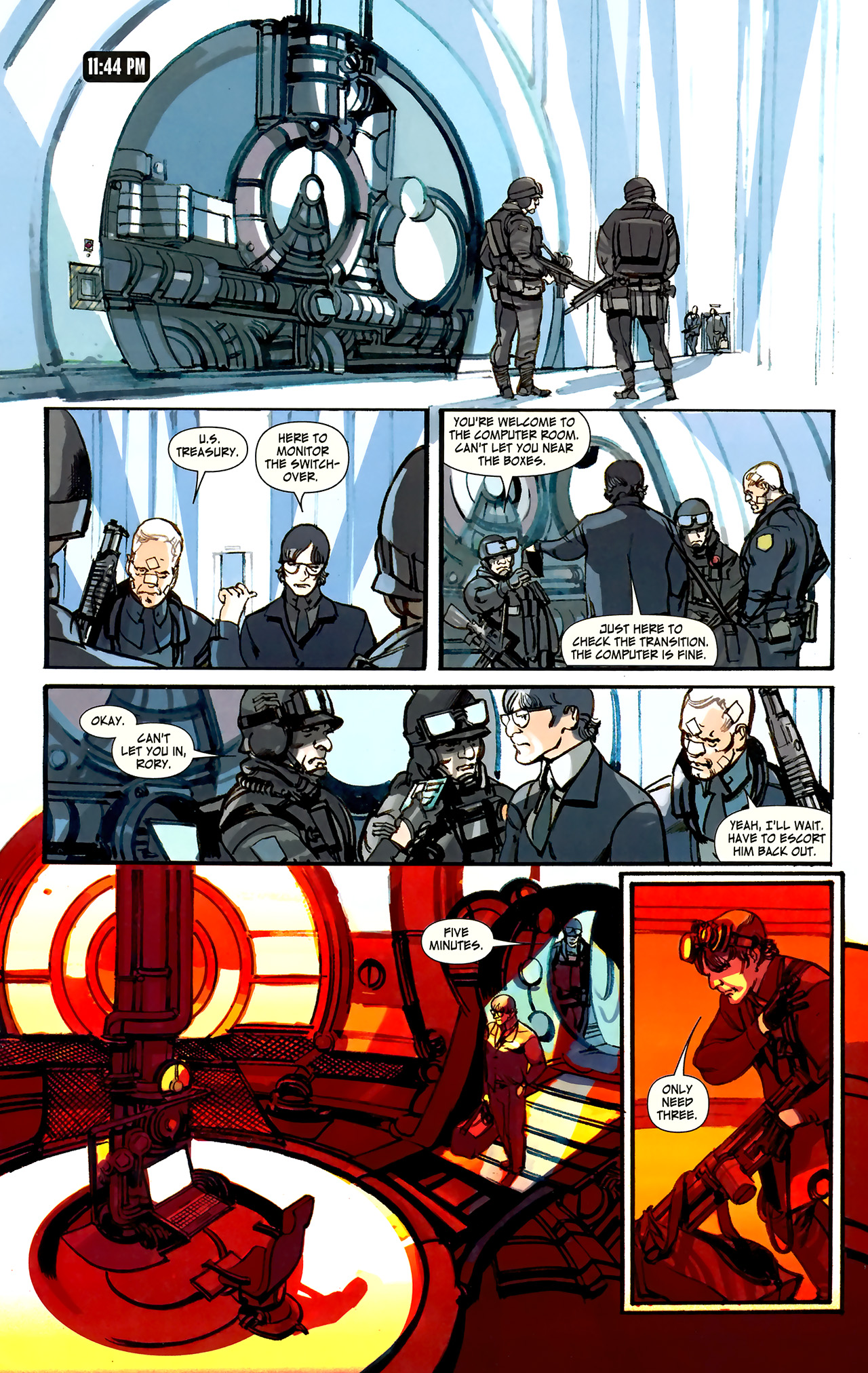 Read online The Last Days of American Crime comic -  Issue #3 - 33