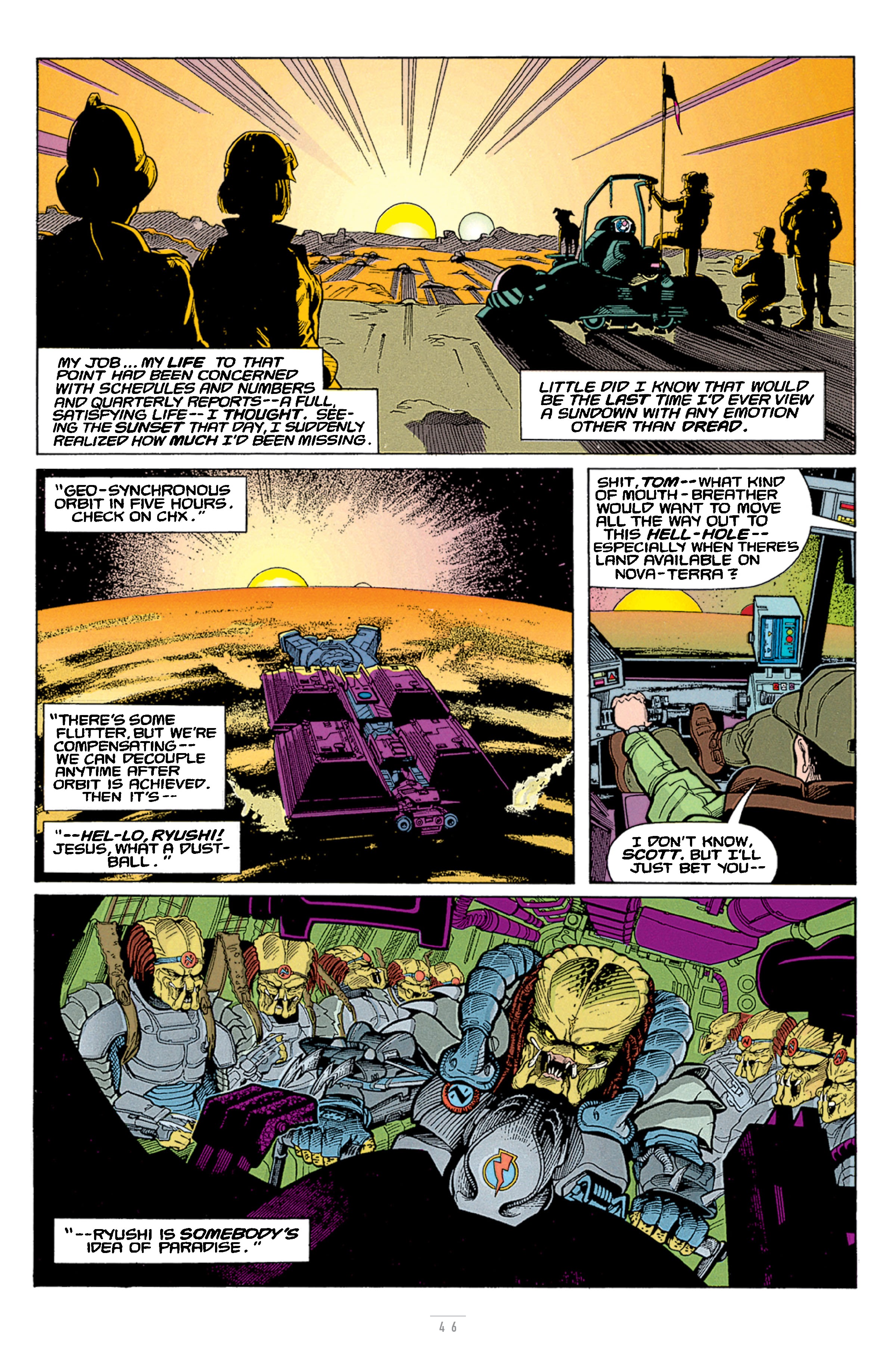 Read online Aliens vs. Predator 30th Anniversary Edition - The Original Comics Series comic -  Issue # TPB (Part 1) - 45