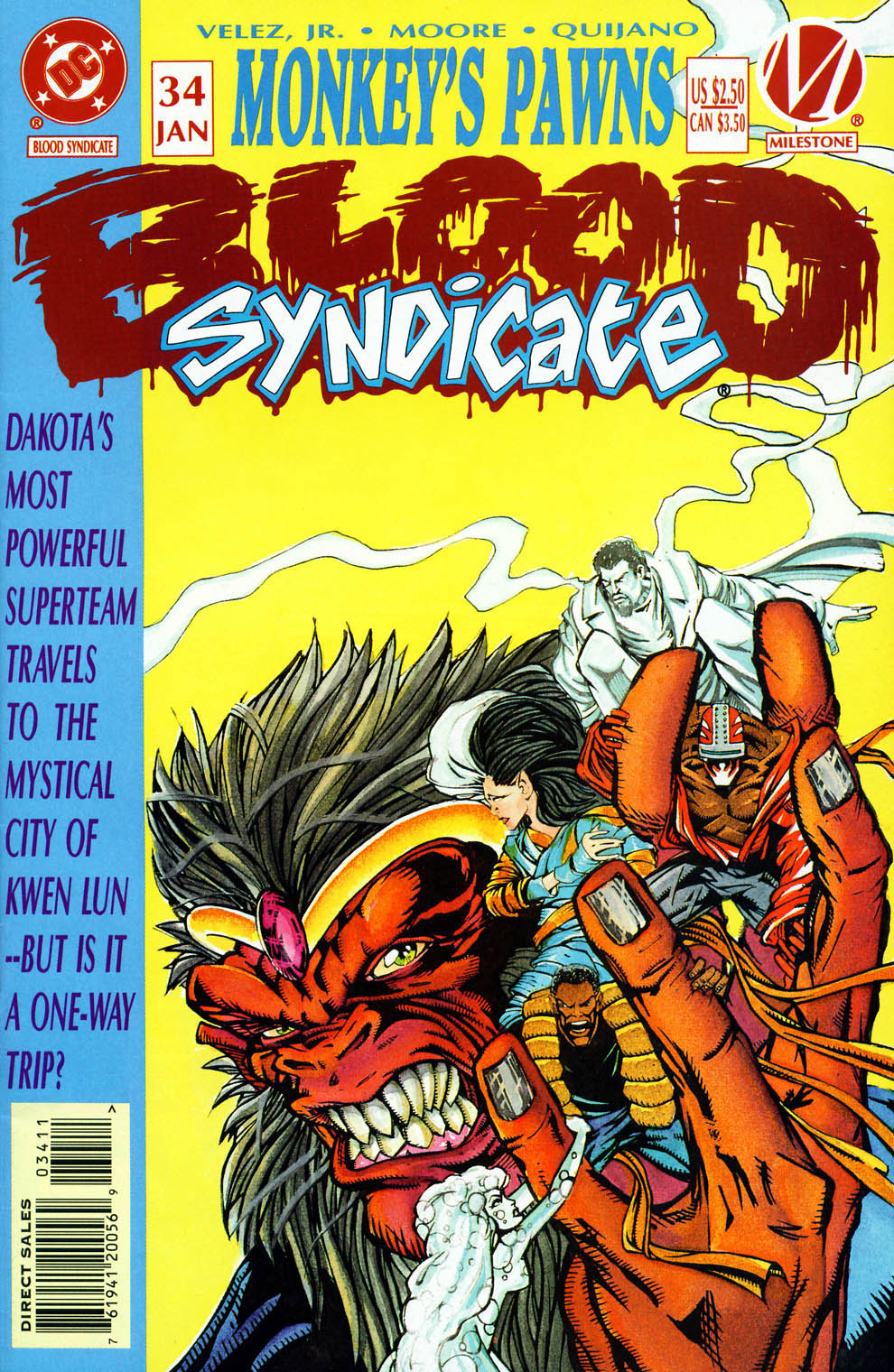 Read online Blood Syndicate comic -  Issue #34 - 1