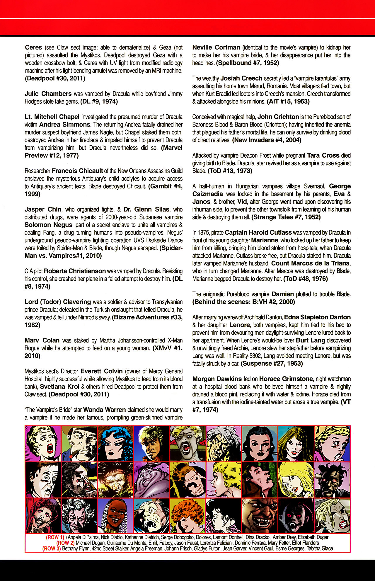 Read online Vampires: The Marvel Undead comic -  Issue # Full - 47