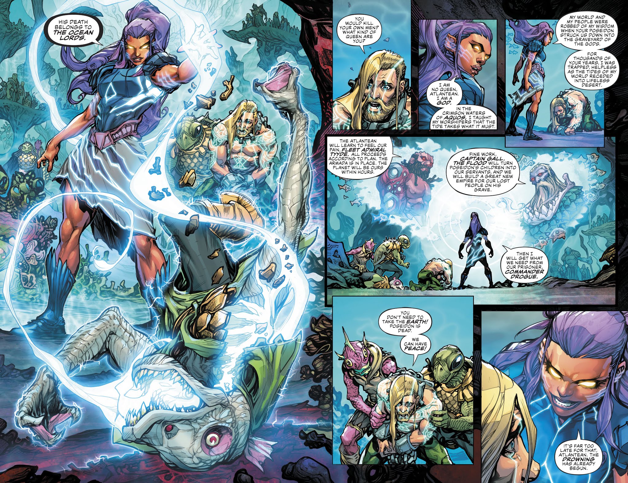 Read online Justice League/Aquaman: Drowned Earth Special comic -  Issue # Full - 7