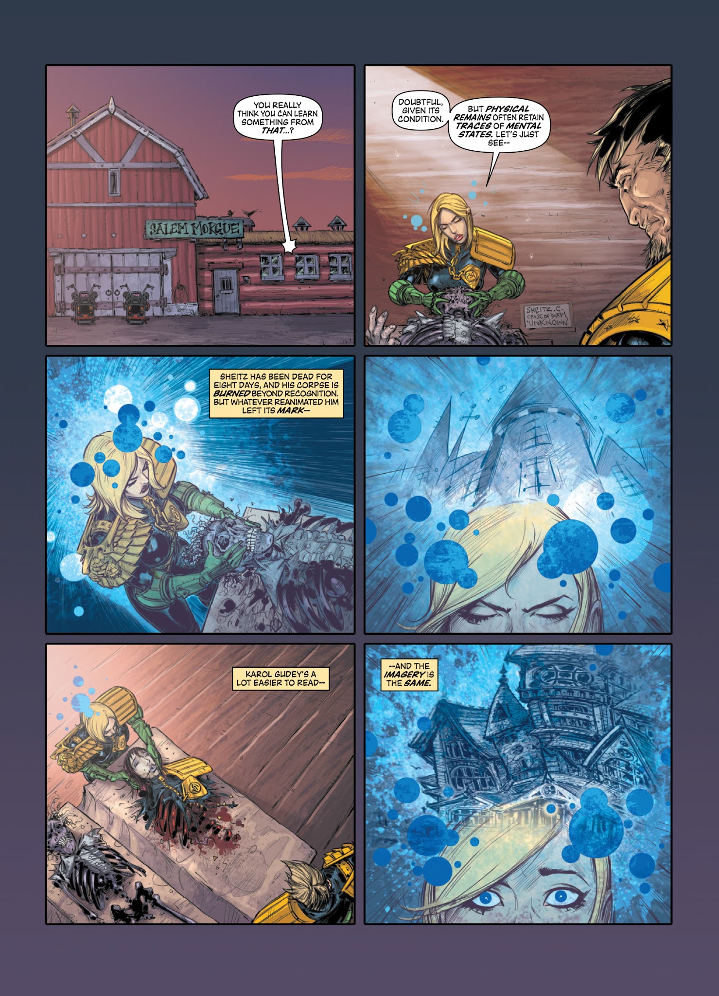 Read online Judge Anderson: The Psi Files comic -  Issue # TPB 5 - 150