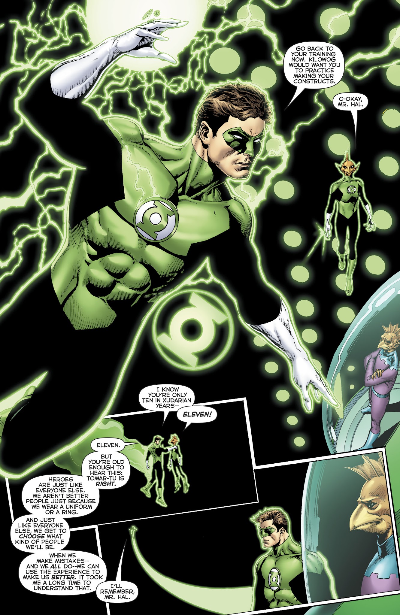 Read online Hal Jordan And The Green Lantern Corps comic -  Issue #42 - 9