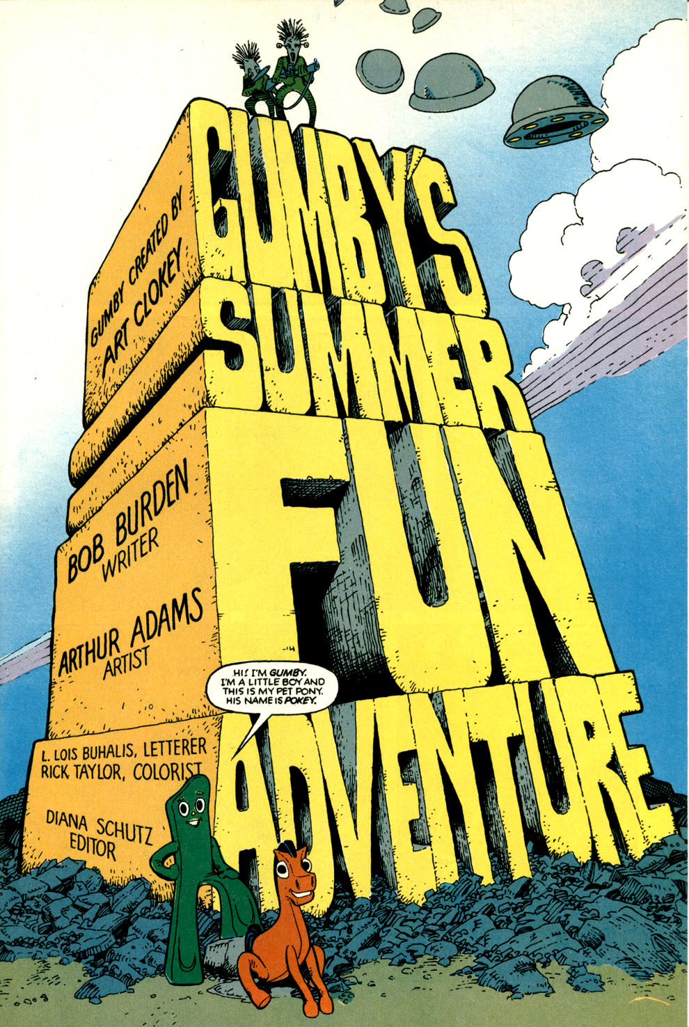 Read online Gumby's Summer Fun Special comic -  Issue # Full - 4