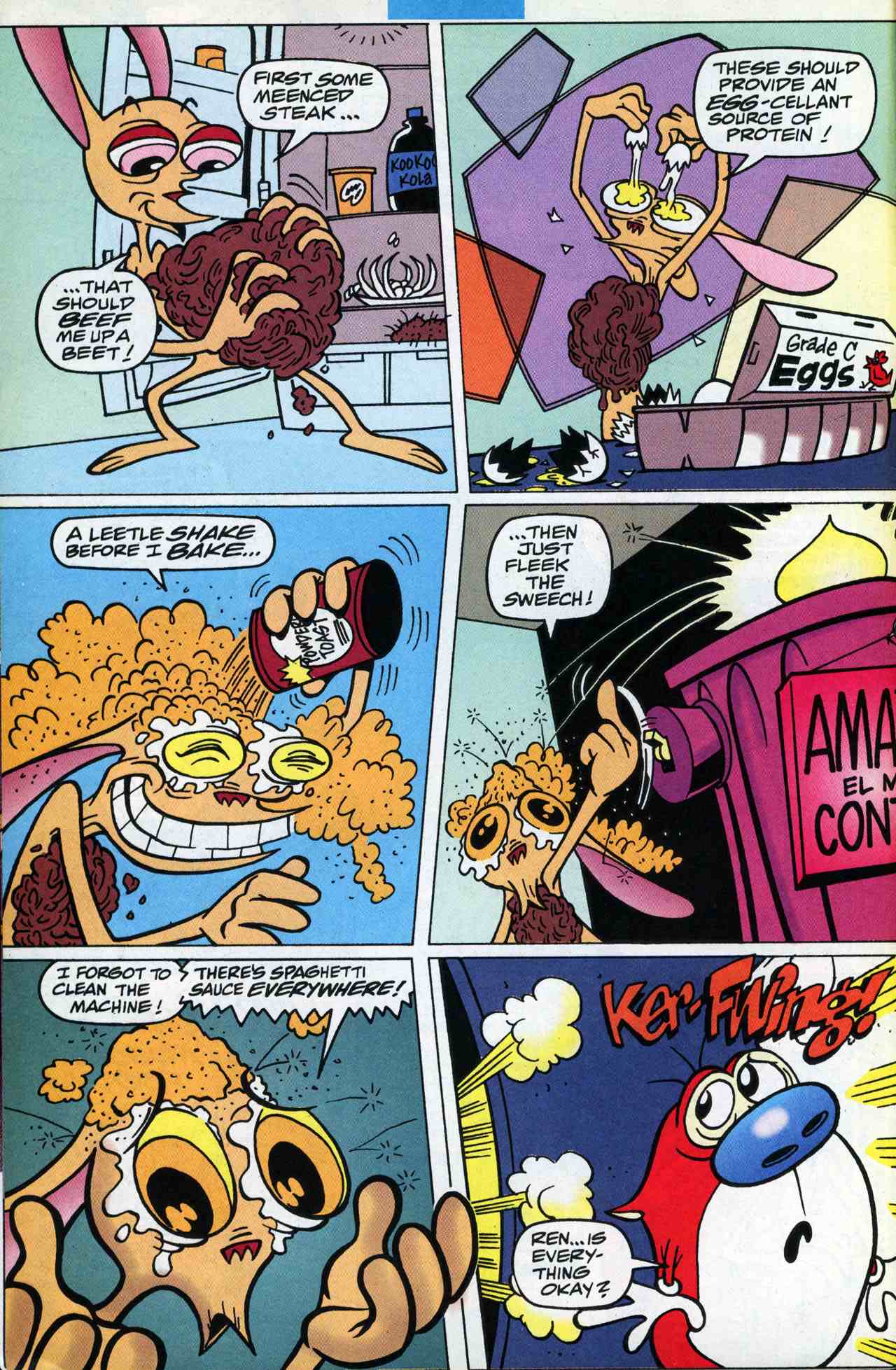 Read online The Ren & Stimpy Show comic -  Issue #35 - 5