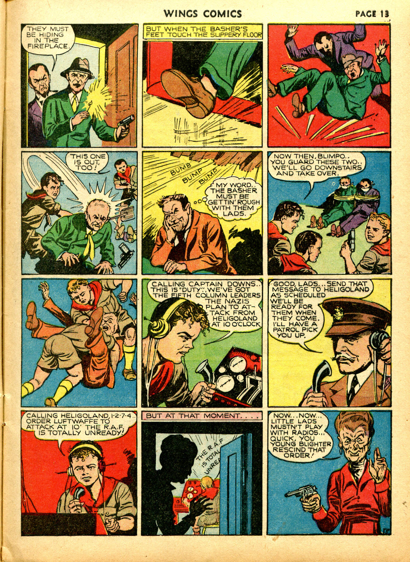 Read online Wings Comics comic -  Issue #6 - 15