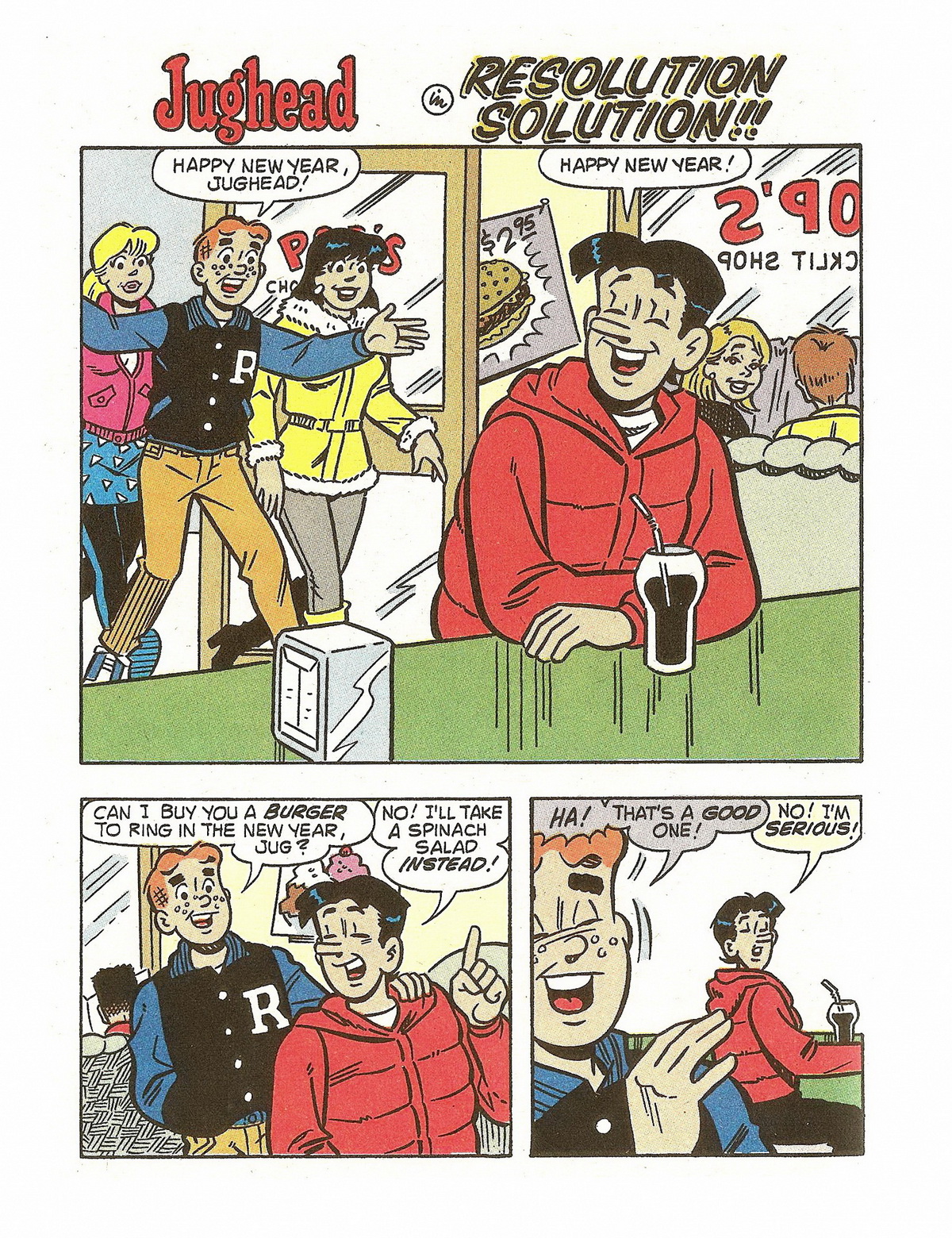 Read online Jughead's Double Digest Magazine comic -  Issue #73 - 187