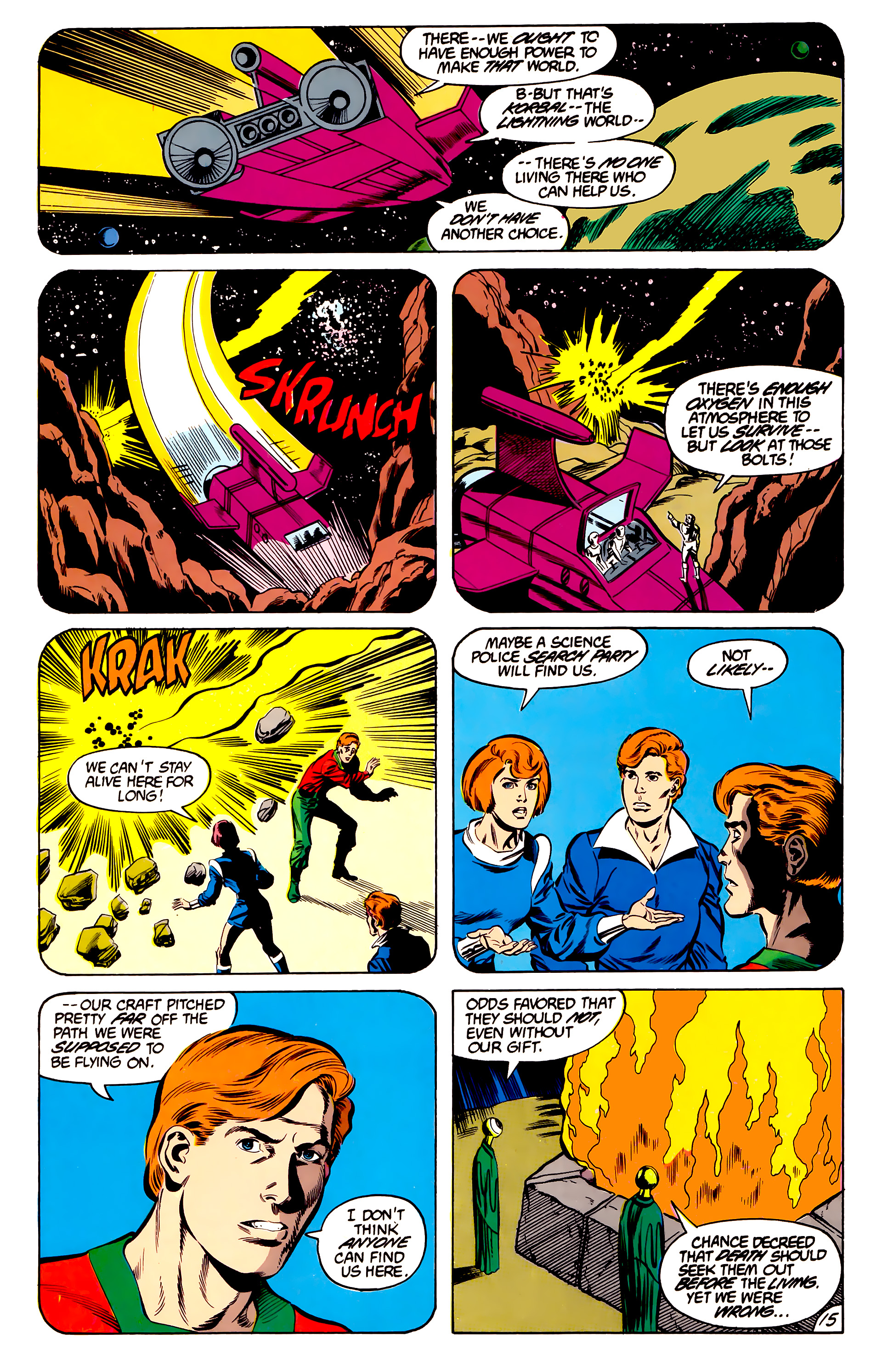 Legion of Super-Heroes (1984) 45 Page 15