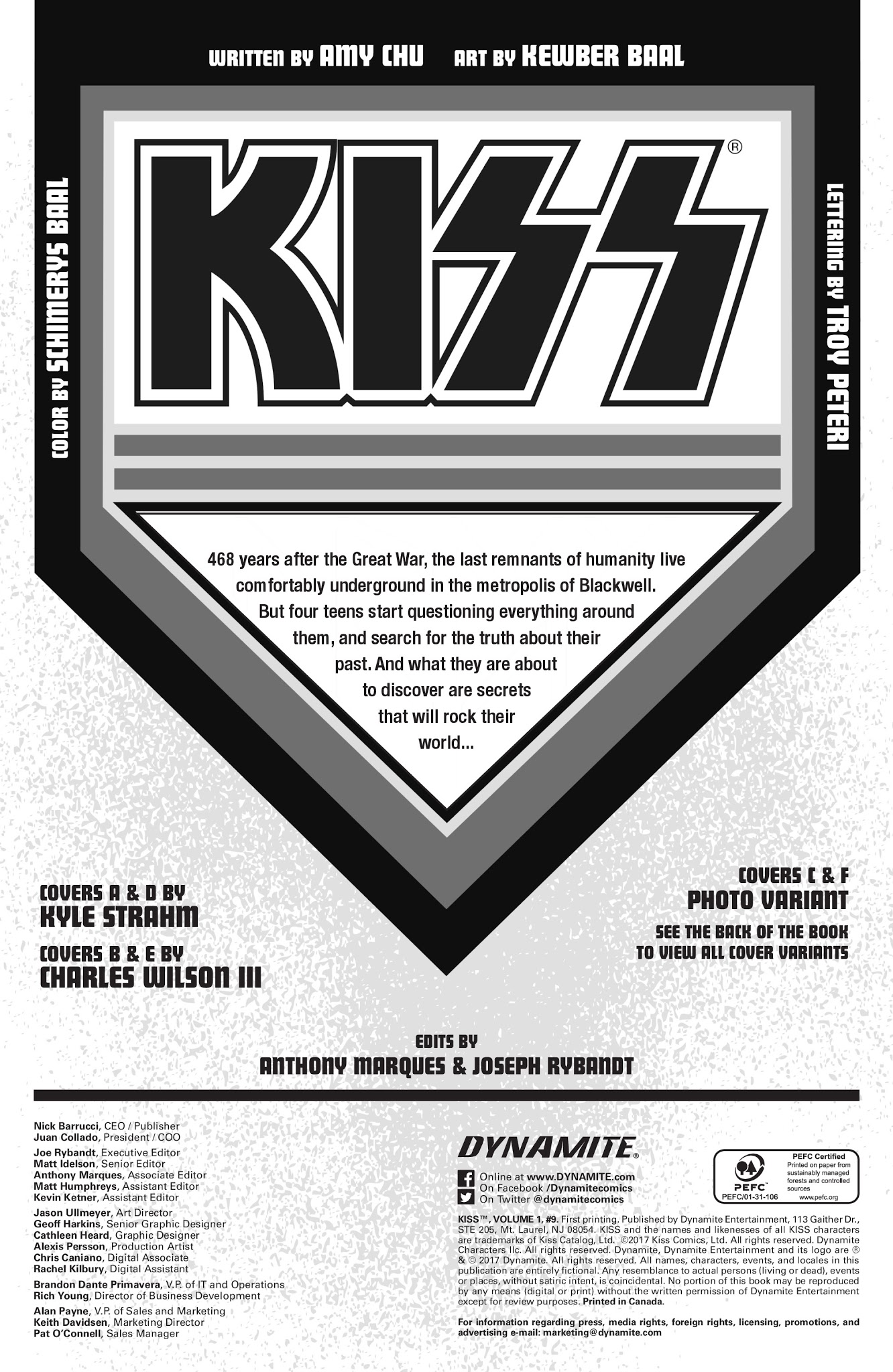 Read online KISS comic -  Issue #9 - 4