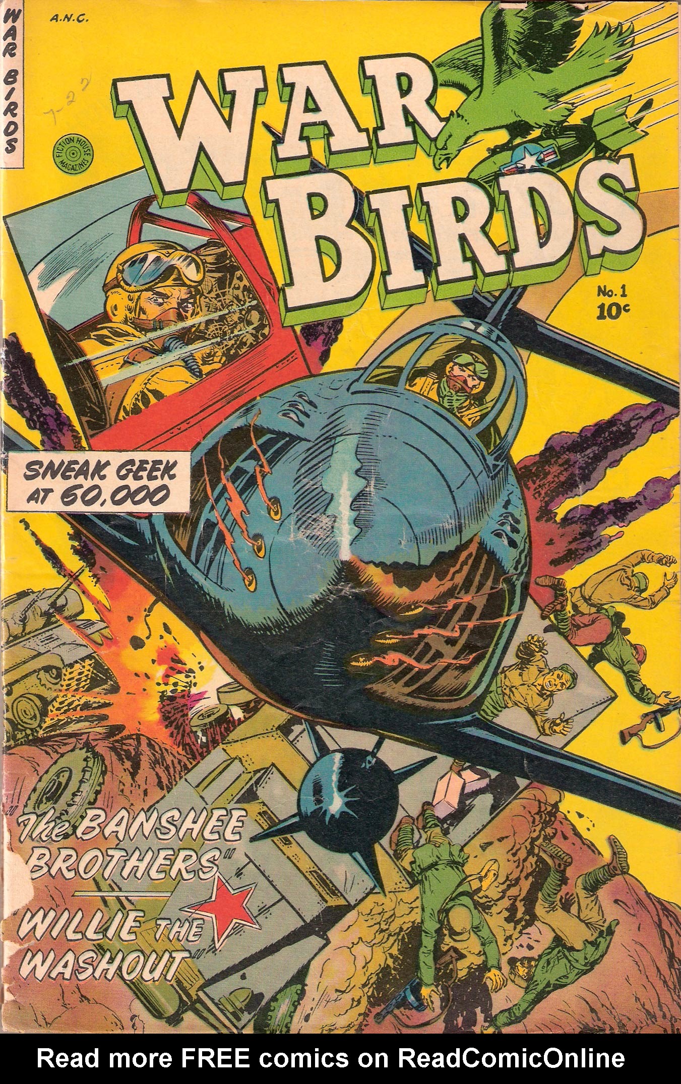 Read online War Birds (1952) comic -  Issue #1 - 1