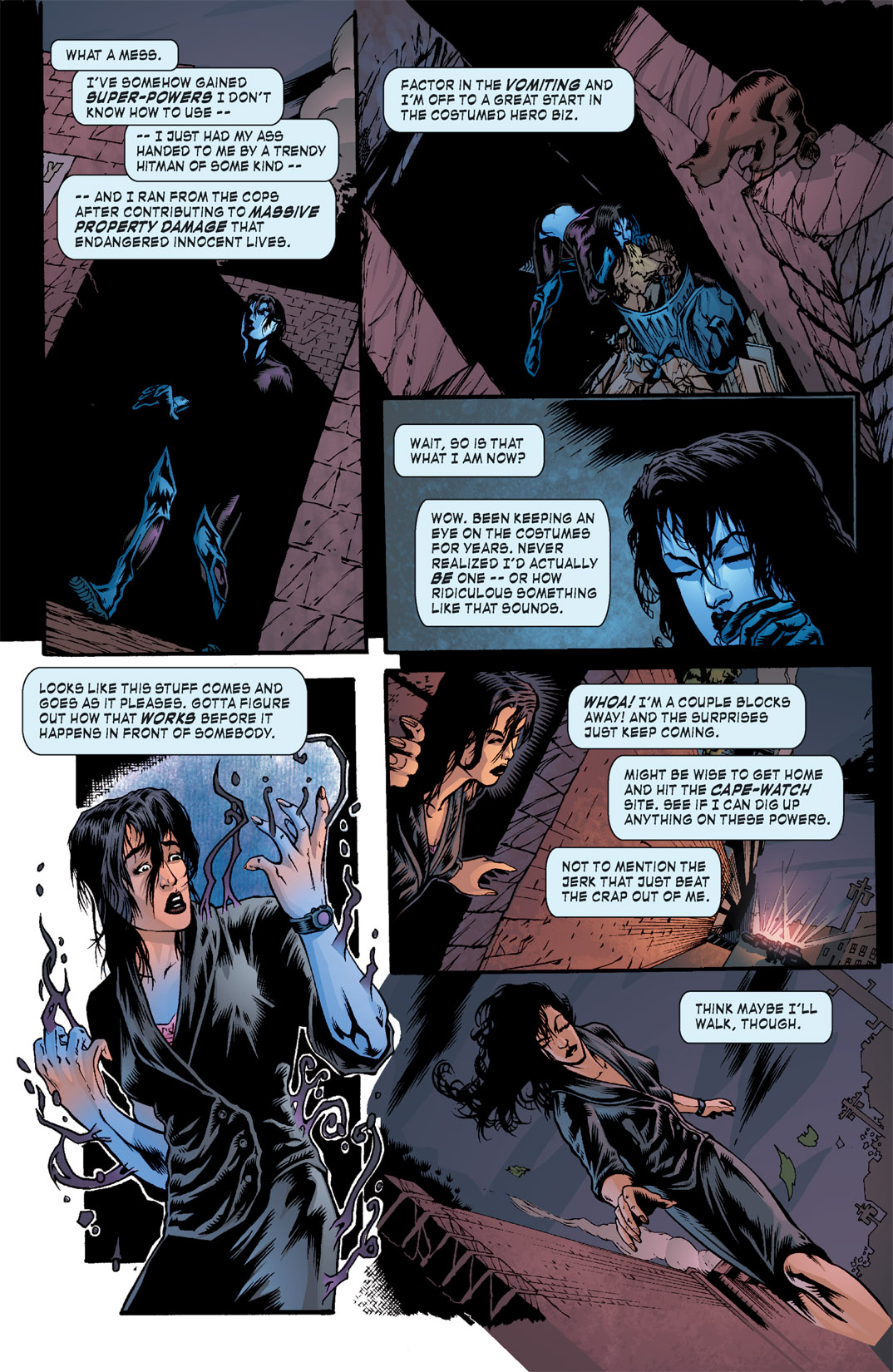 Read online Blacklight comic -  Issue #2 - 7