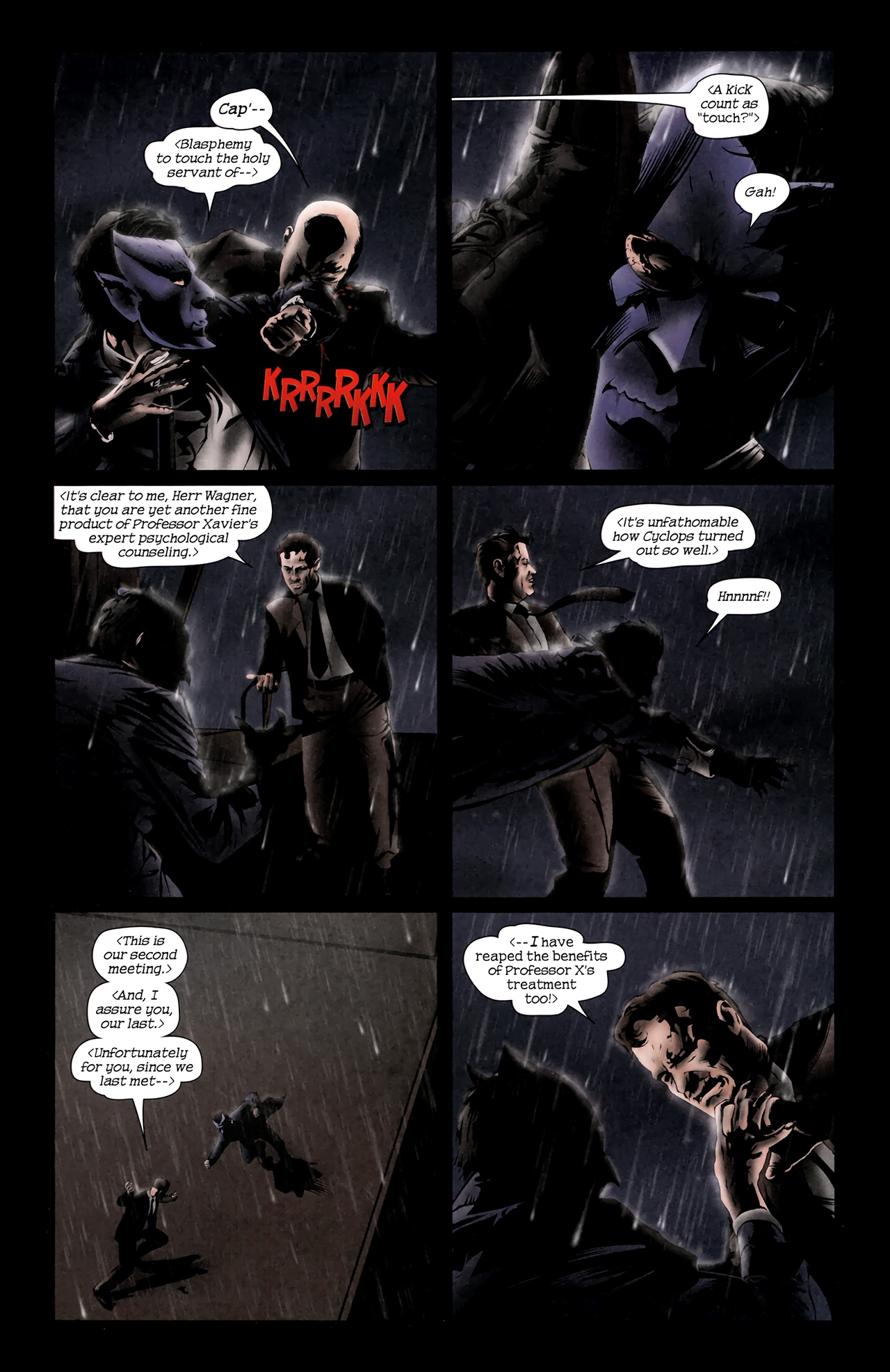Read online X-Men Noir: Mark of Cain comic -  Issue #3 - 23