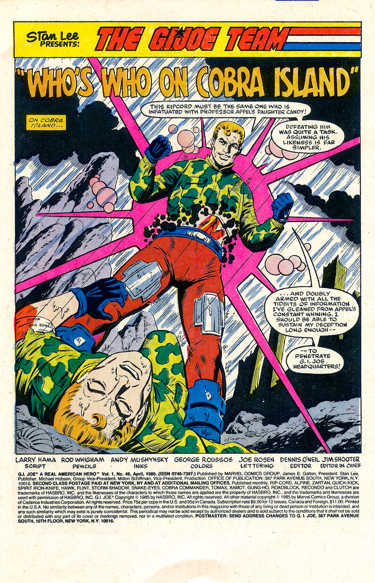 Read online G.I. Joe: A Real American Hero comic -  Issue #46 - 2