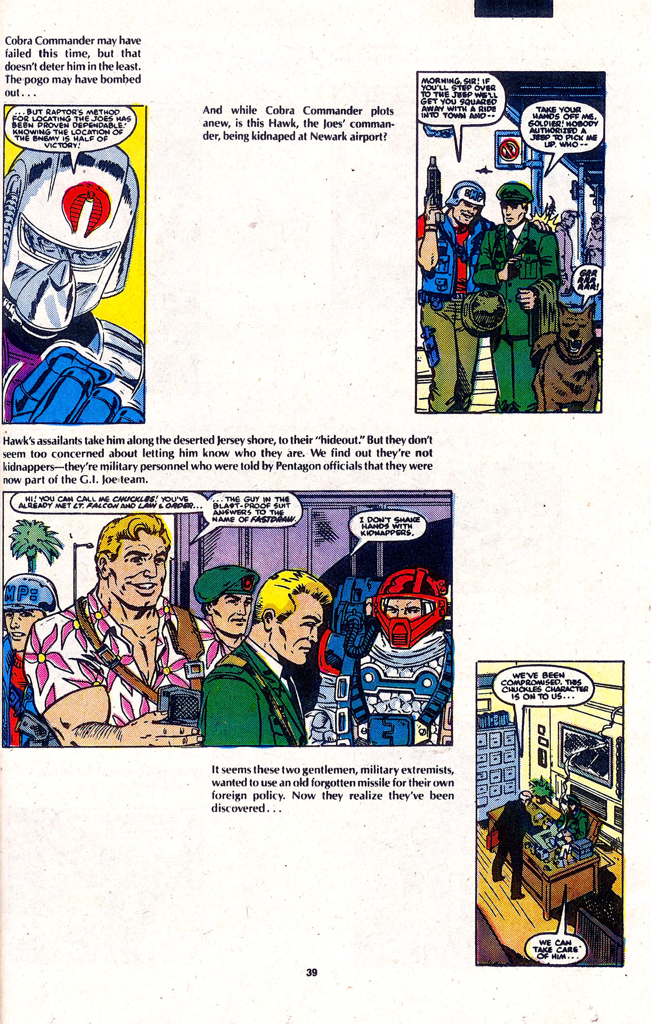 Read online G.I. Joe Yearbook comic -  Issue #4 - 41