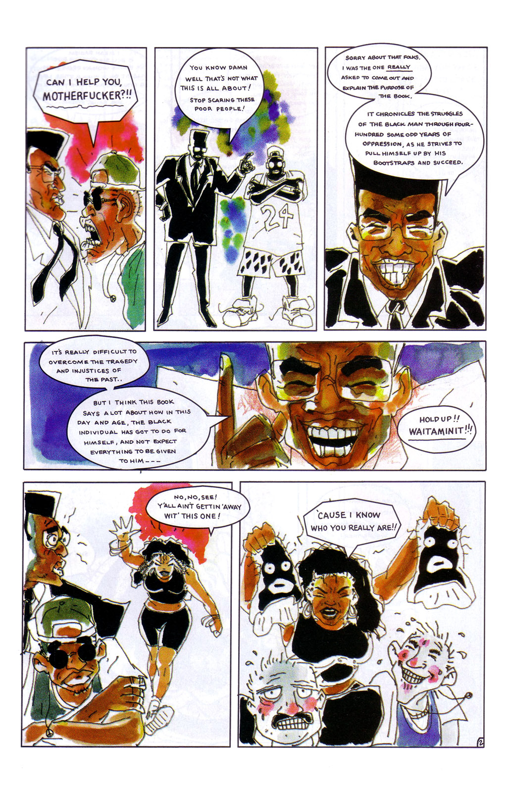Read online Colors in Black comic -  Issue #1 - 5