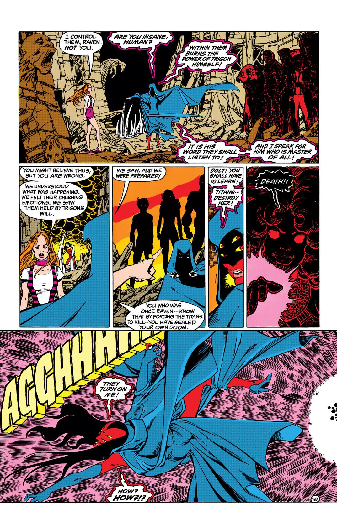 Read online The New Teen Titans (1984) comic -  Issue #4 - 19
