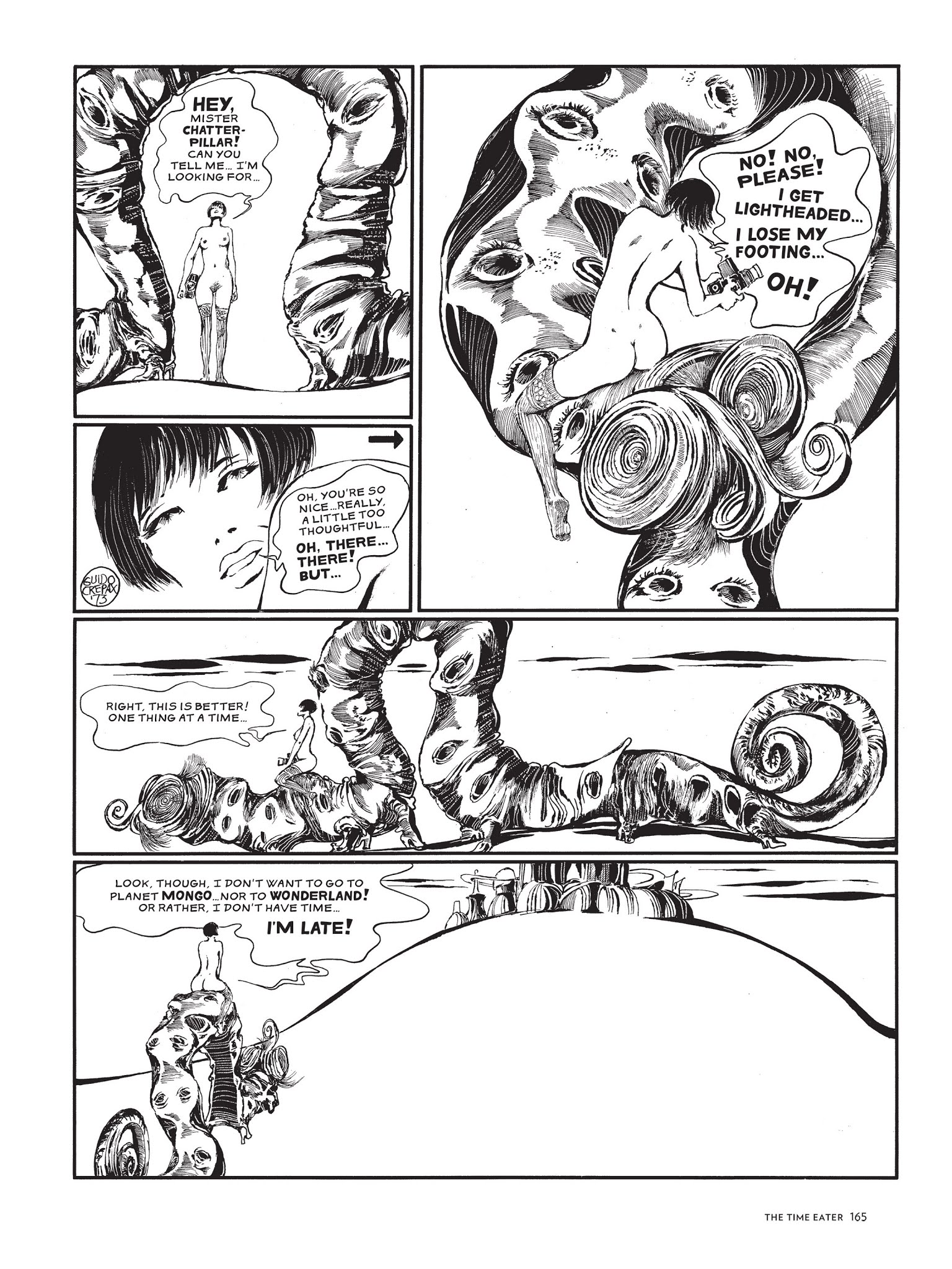 Read online The Complete Crepax comic -  Issue # TPB 2 - 156