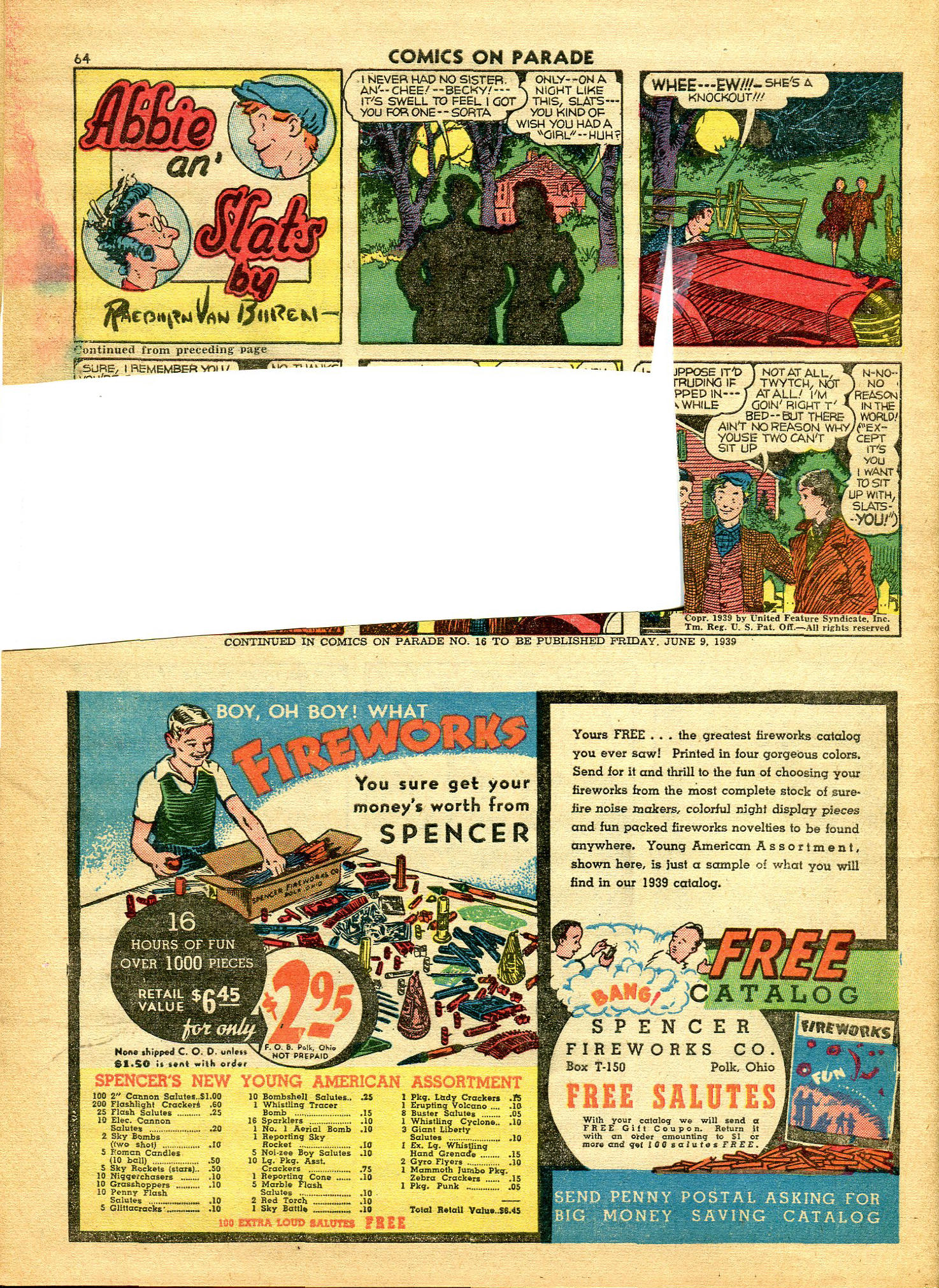 Read online Comics on Parade comic -  Issue #15 - 66