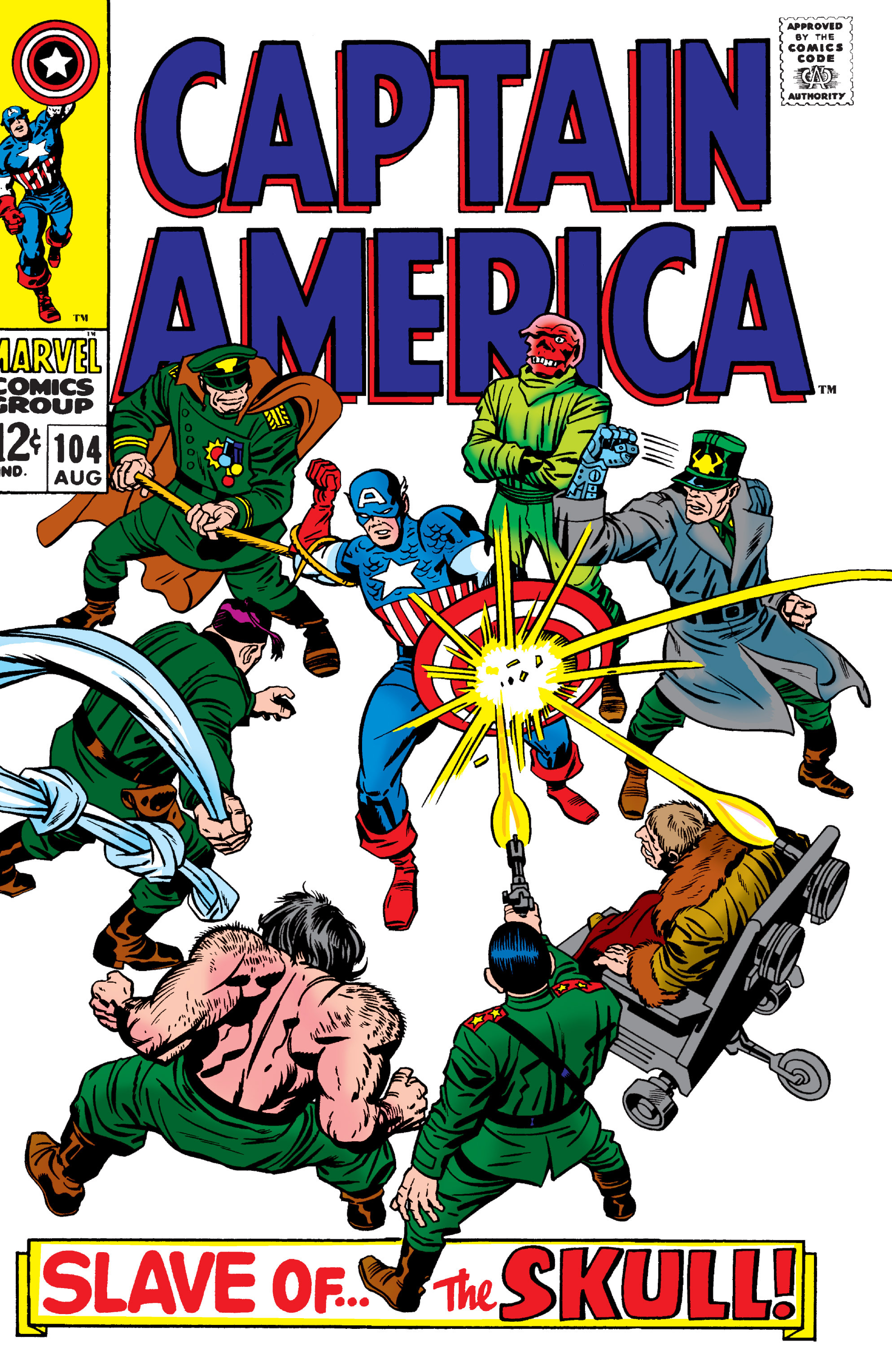 Read online Marvel Masterworks: Captain America comic -  Issue # TPB 3 (Part 1) - 69