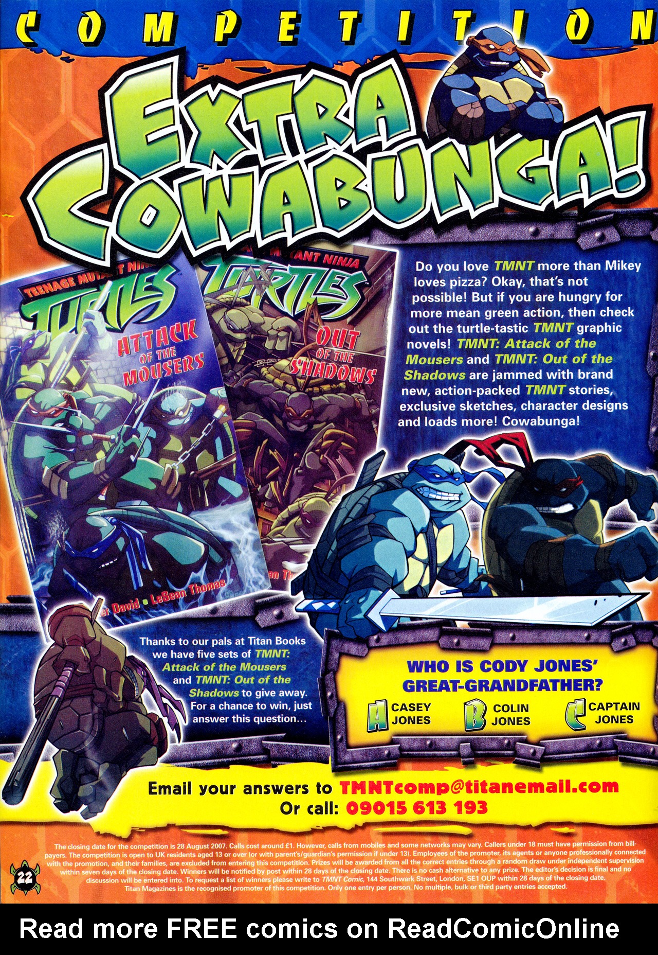 Read online Teenage Mutant Ninja Turtles Comic comic -  Issue #4 - 20