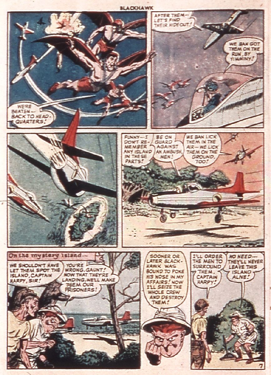 Read online Blackhawk (1957) comic -  Issue #23 - 42