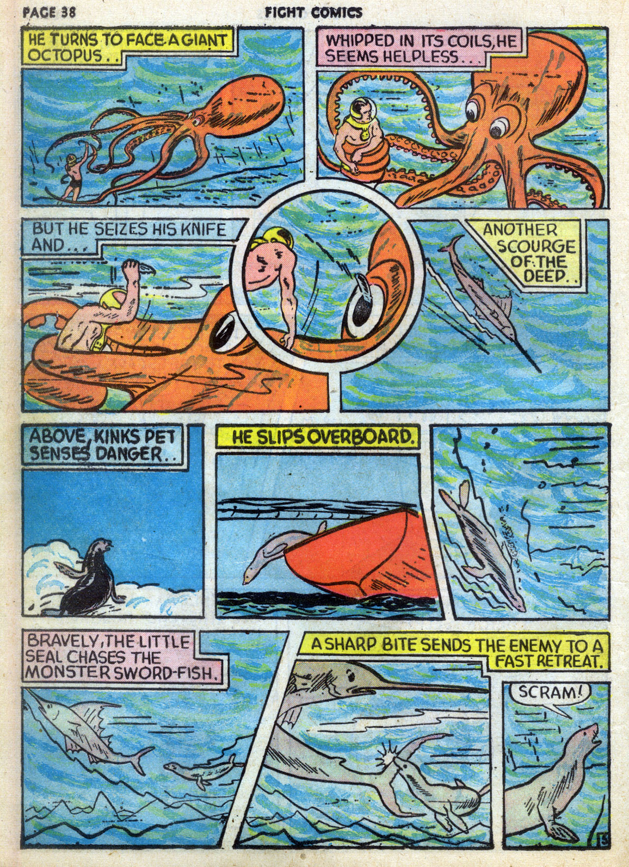 Read online Fight Comics comic -  Issue #9 - 40