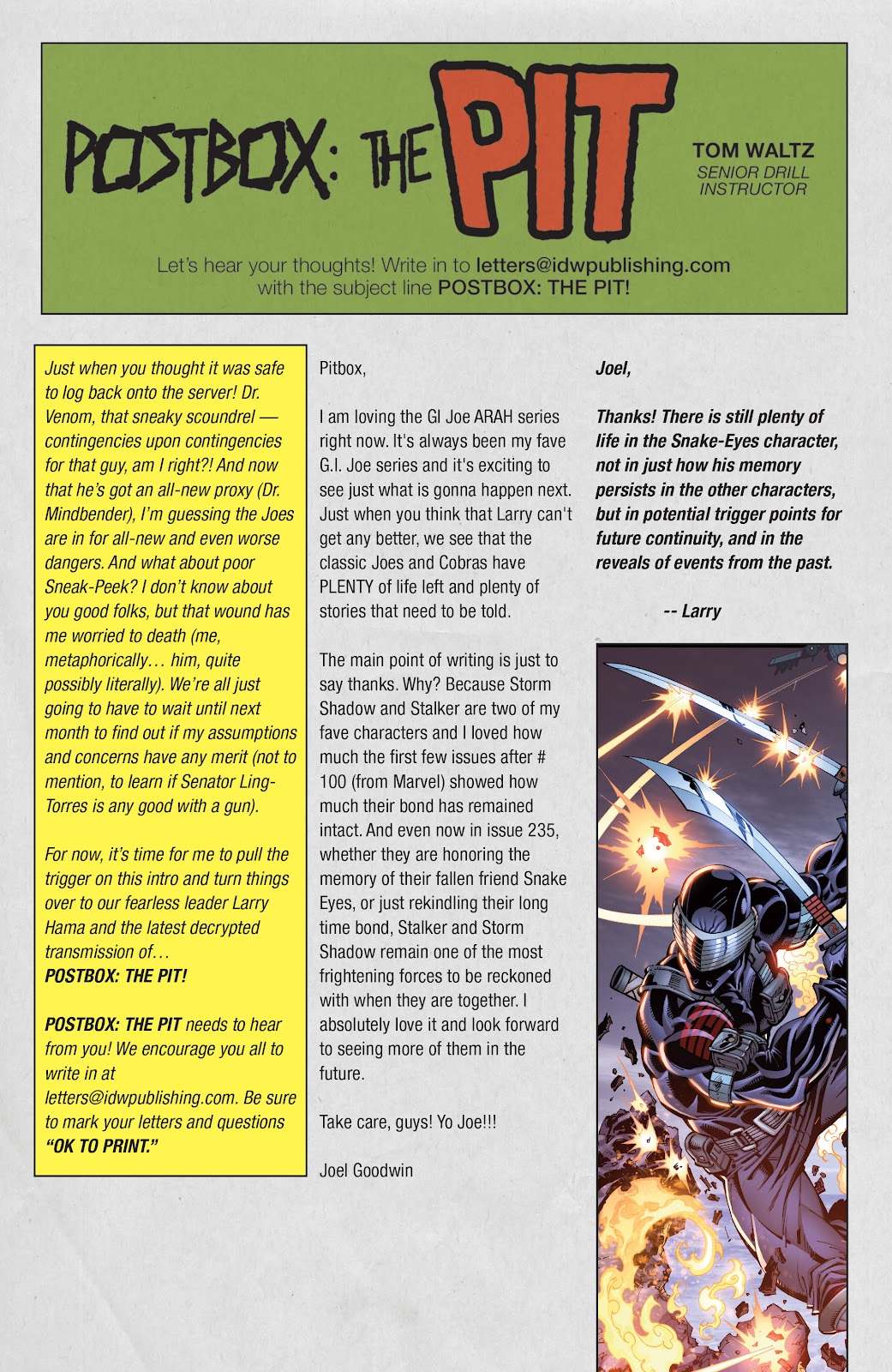 G.I. Joe: A Real American Hero issue 240 - Page 23