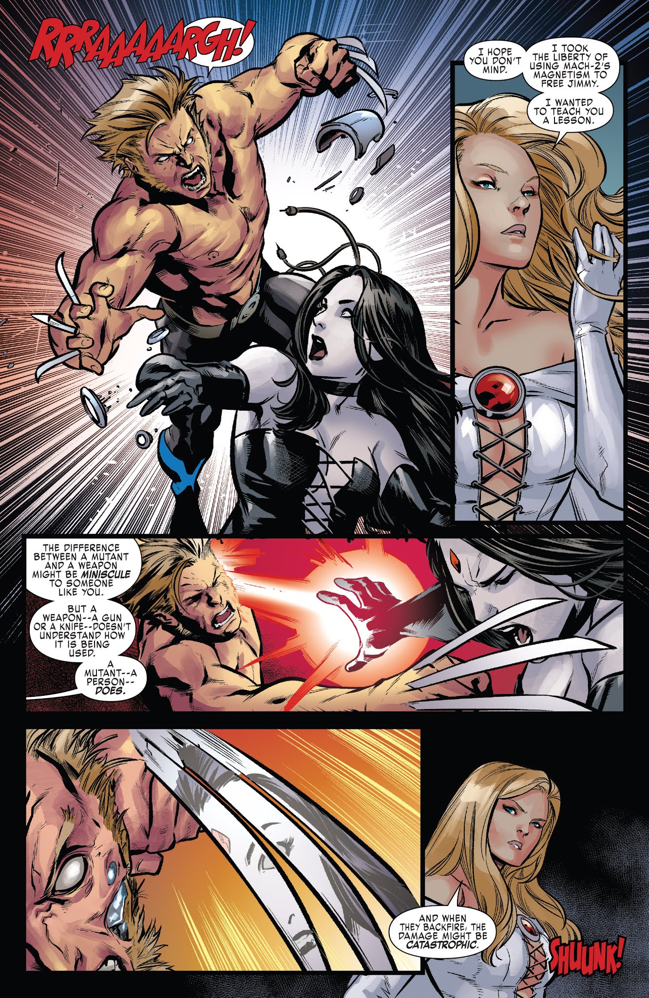 Read online X-Men: Blue comic -  Issue #28 - 8