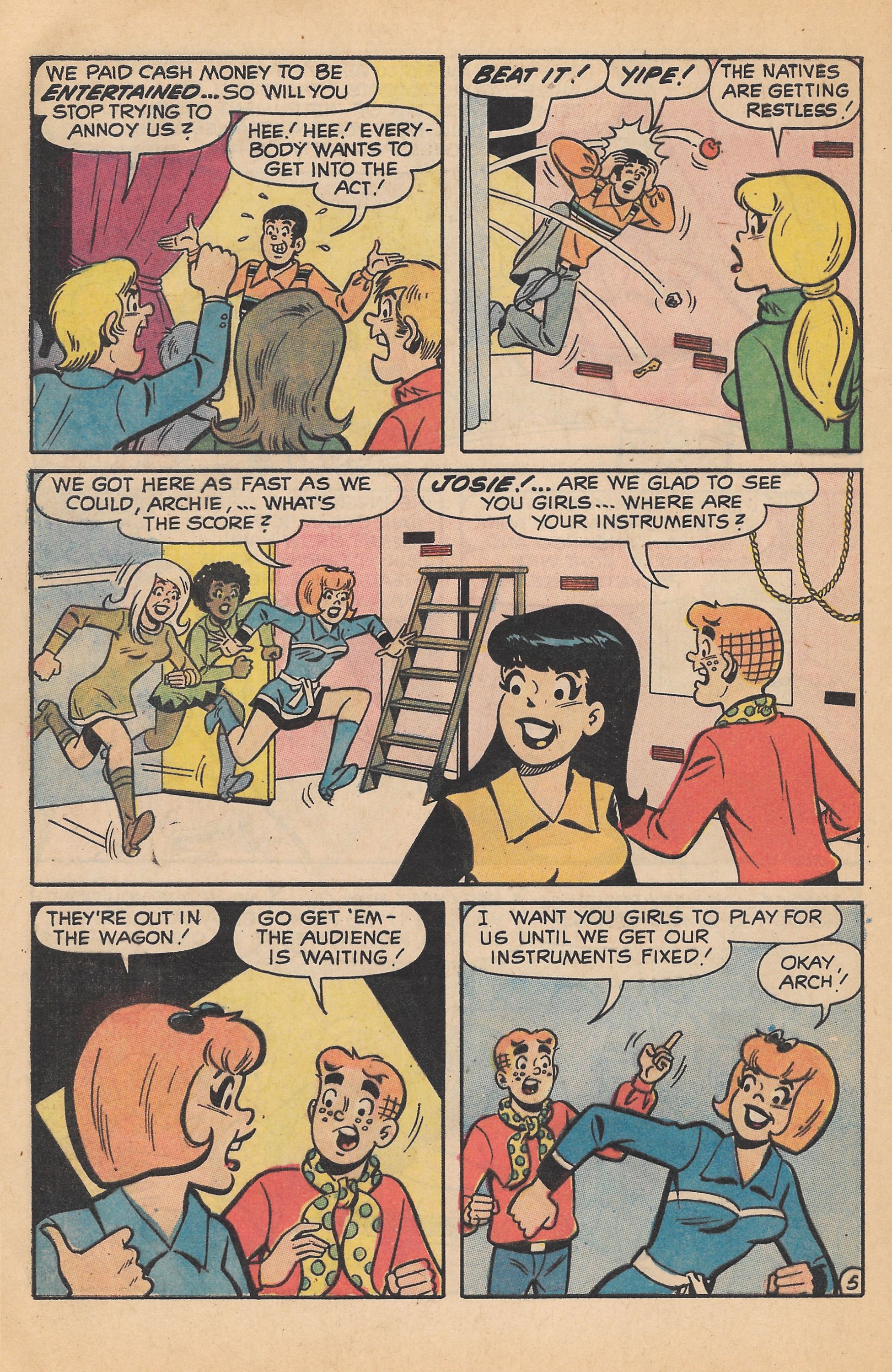 Read online Archie's TV Laugh-Out comic -  Issue #7 - 48