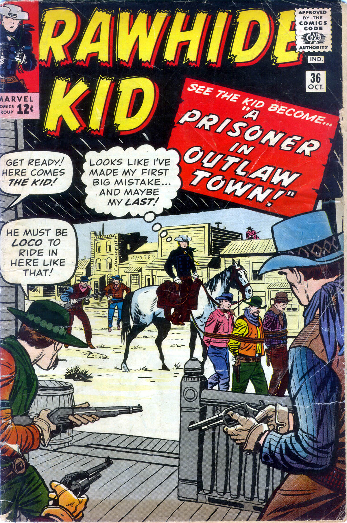 Read online The Rawhide Kid comic -  Issue #36 - 1
