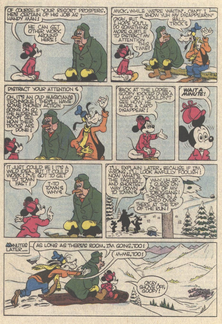 Read online Walt Disney's Comics and Stories comic -  Issue #522 - 28