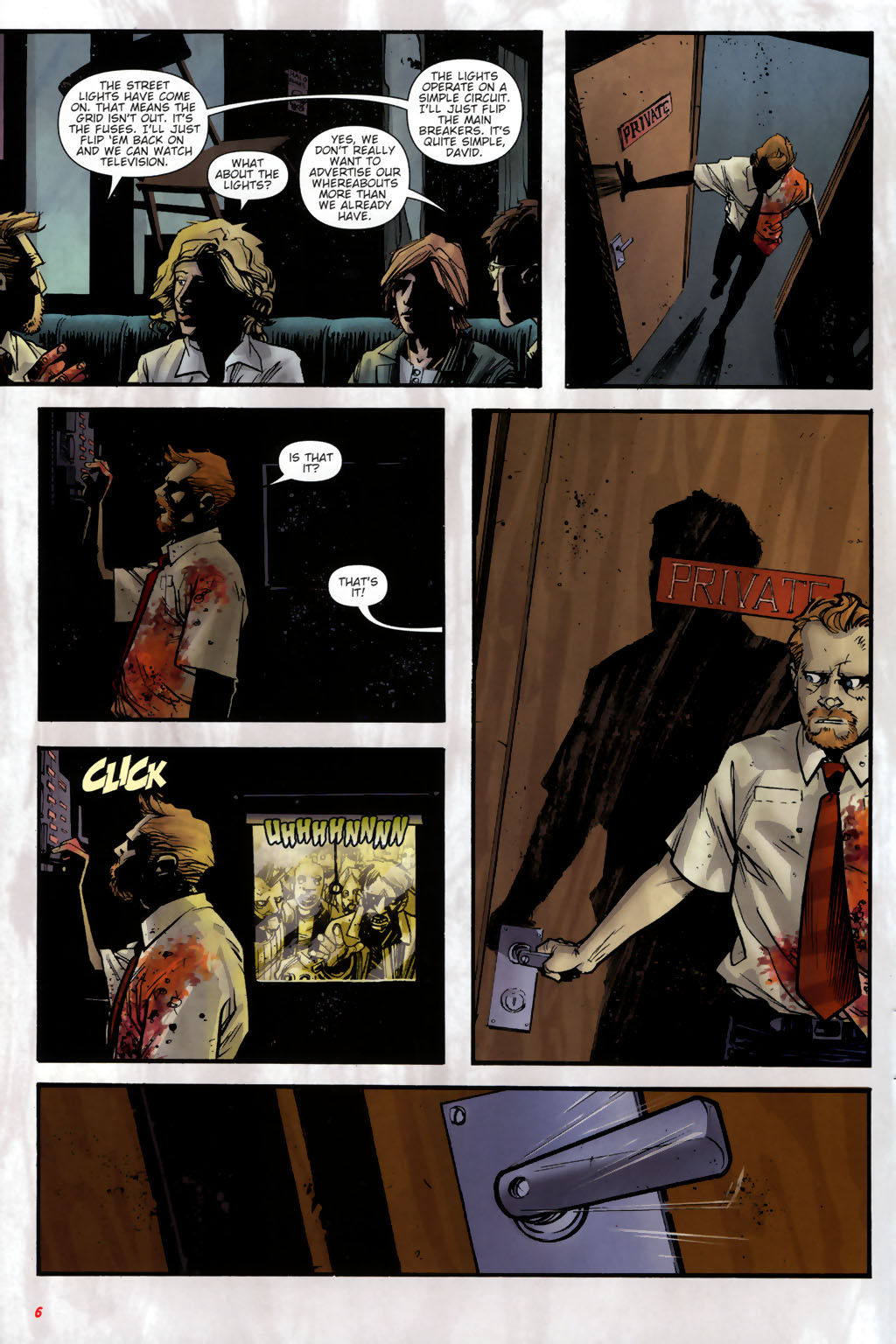 Read online Shaun of the Dead (2005) comic -  Issue #4 - 8