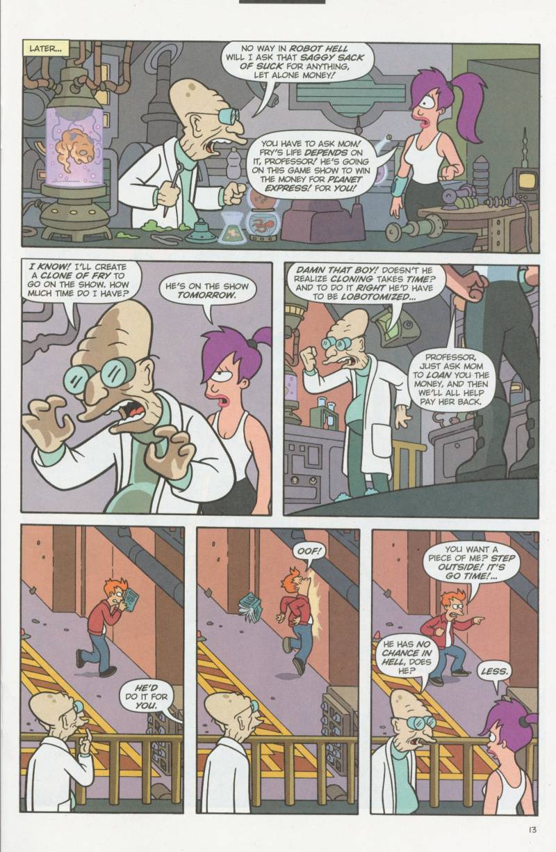 Read online Futurama Comics comic -  Issue #5 - 14