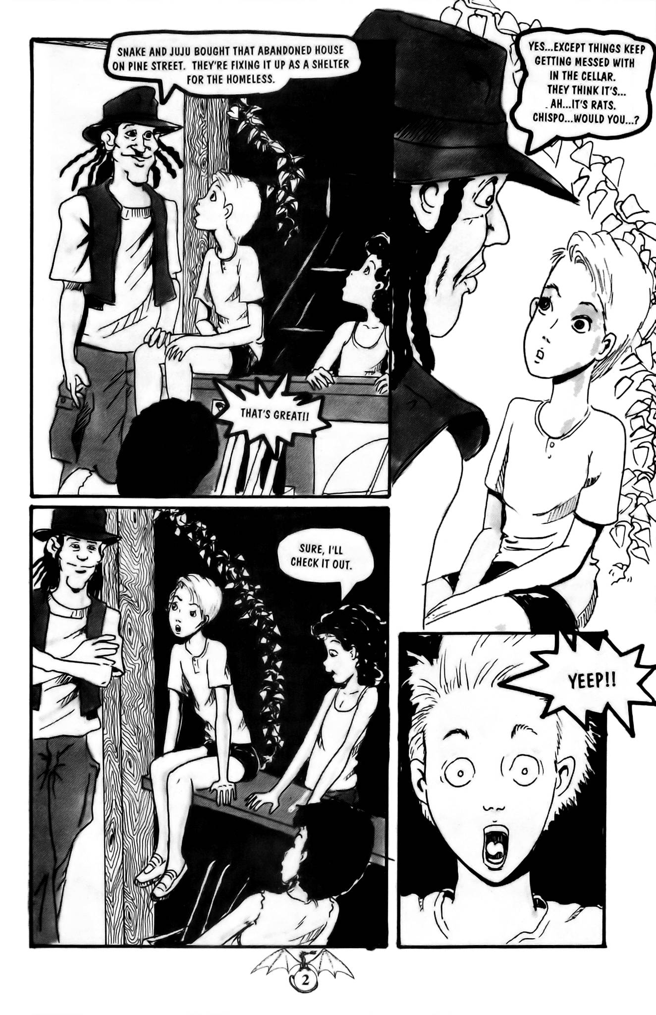 Read online Dragons in the Moon comic -  Issue #3 - 4